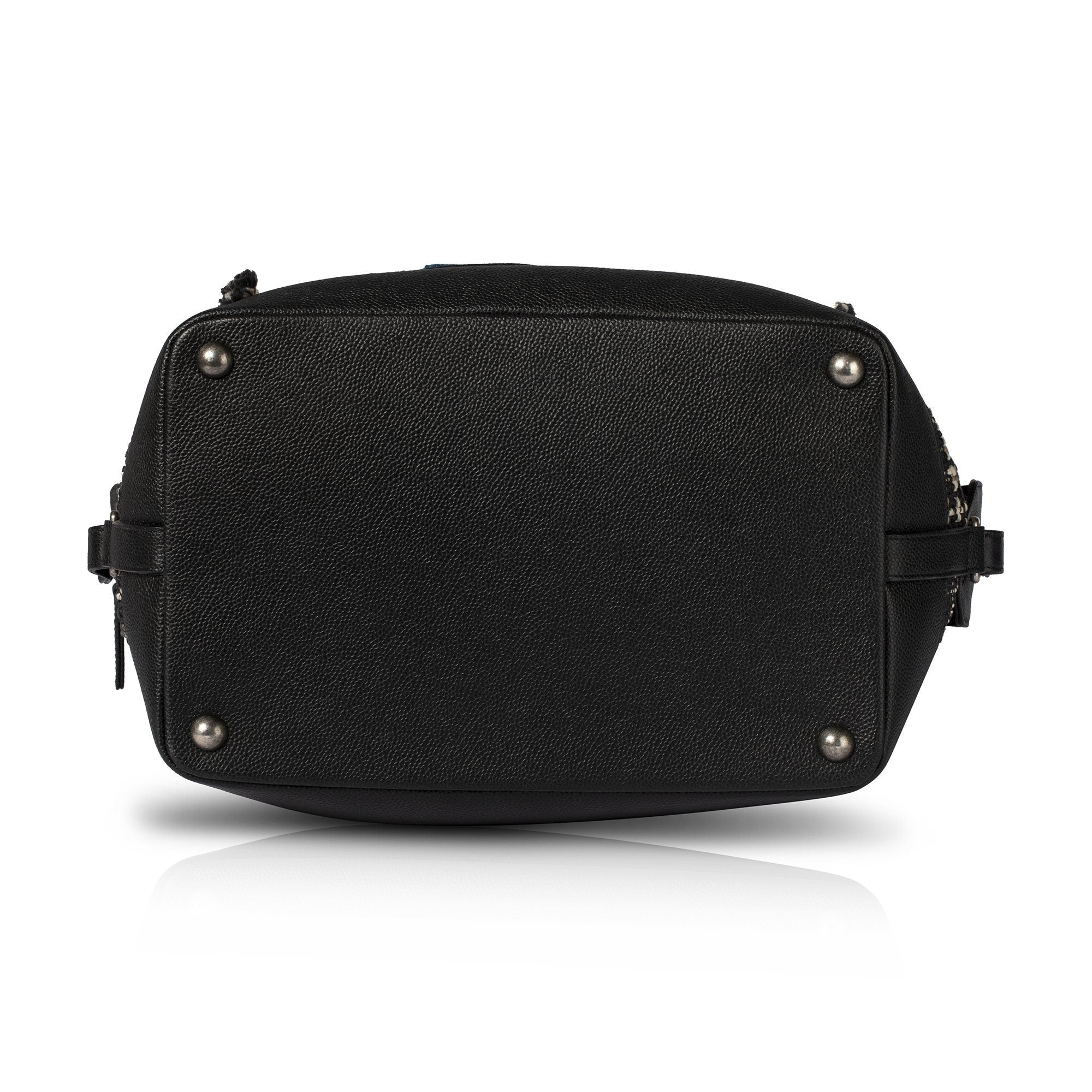 Chanel Crest Trip Tweed Bowling Bag