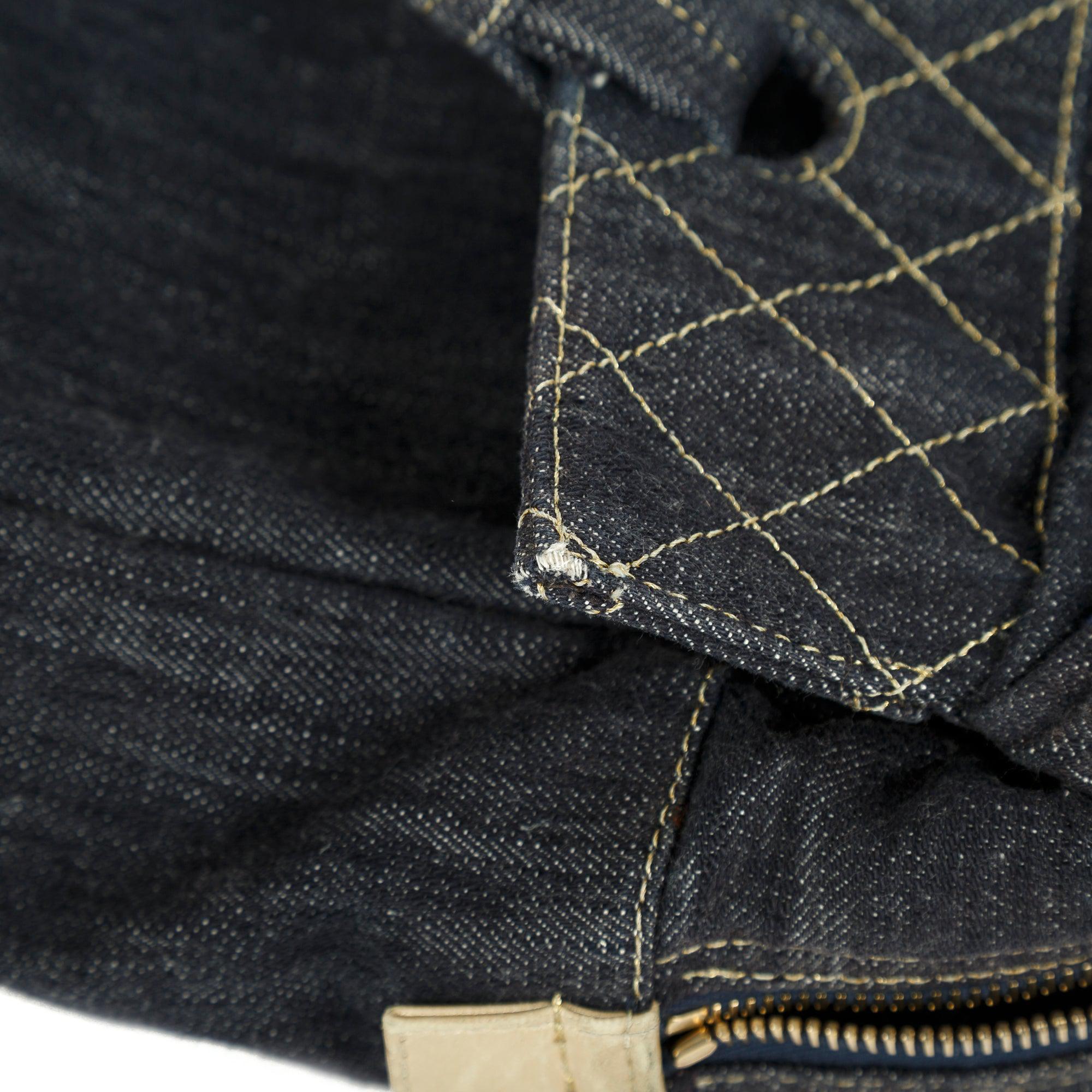 Chanel Denim Front Pocket Tote