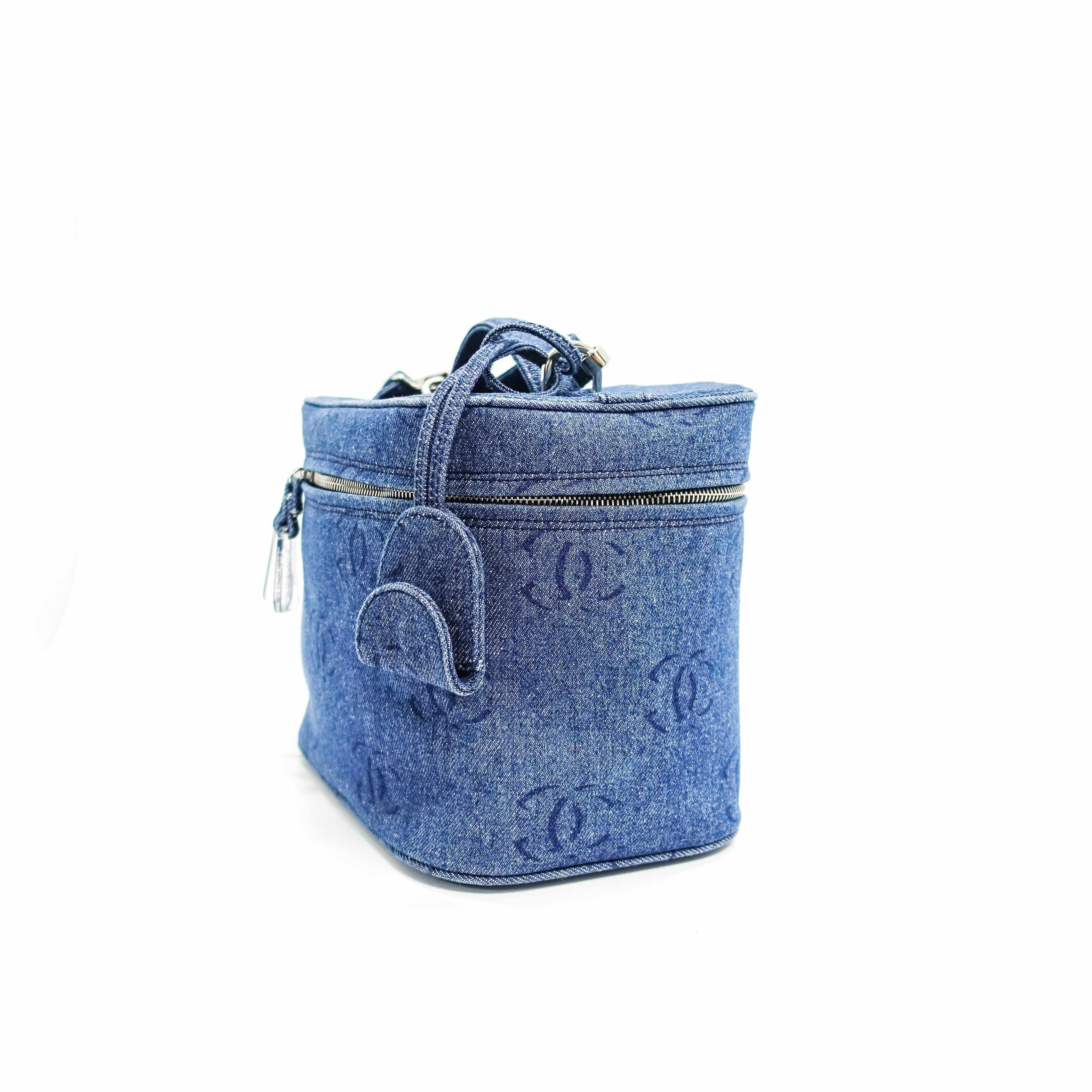 Chanel Denim Train Case