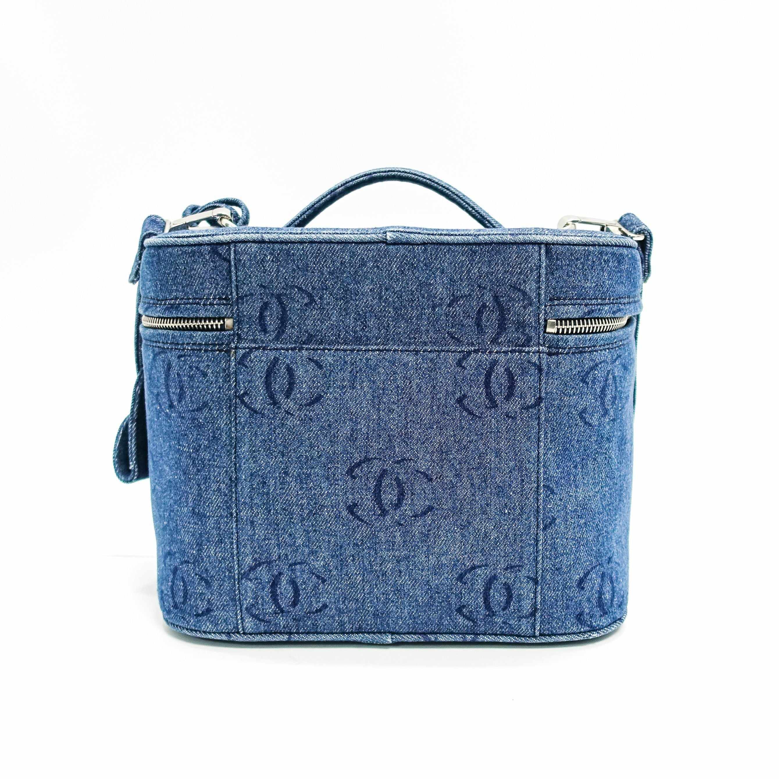 Chanel Denim Train Case