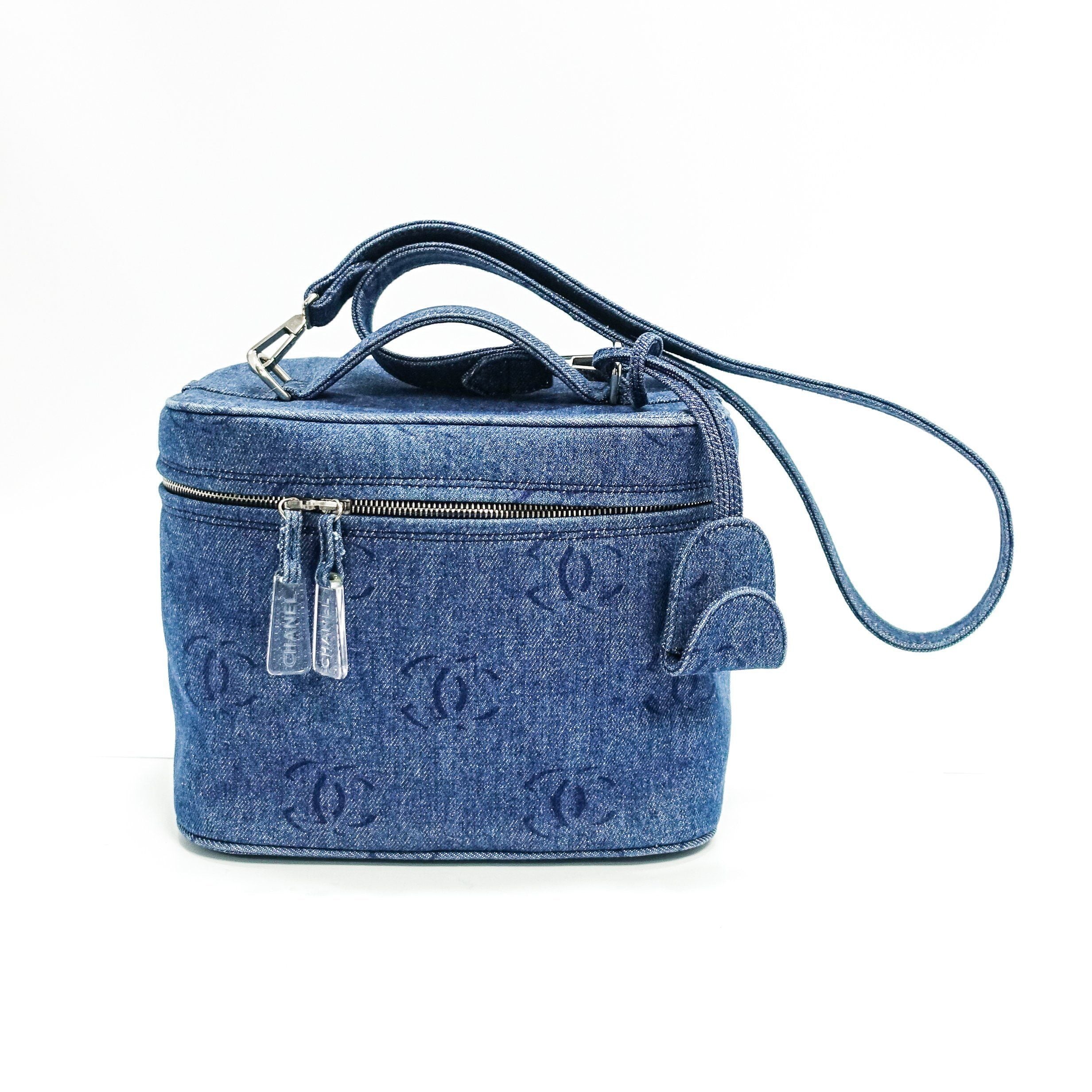 Chanel Denim Train Case