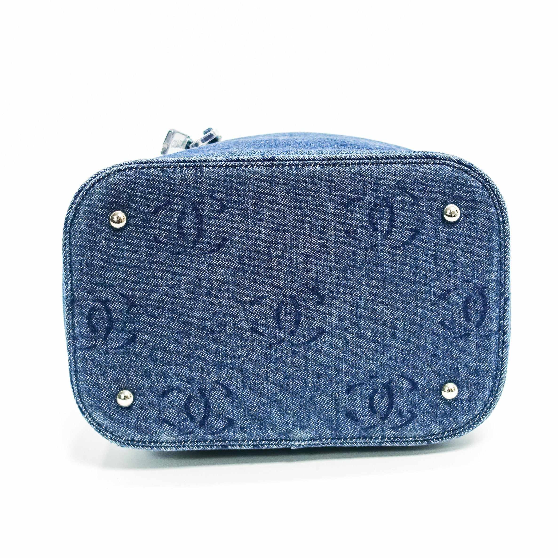 Chanel Denim Train Case