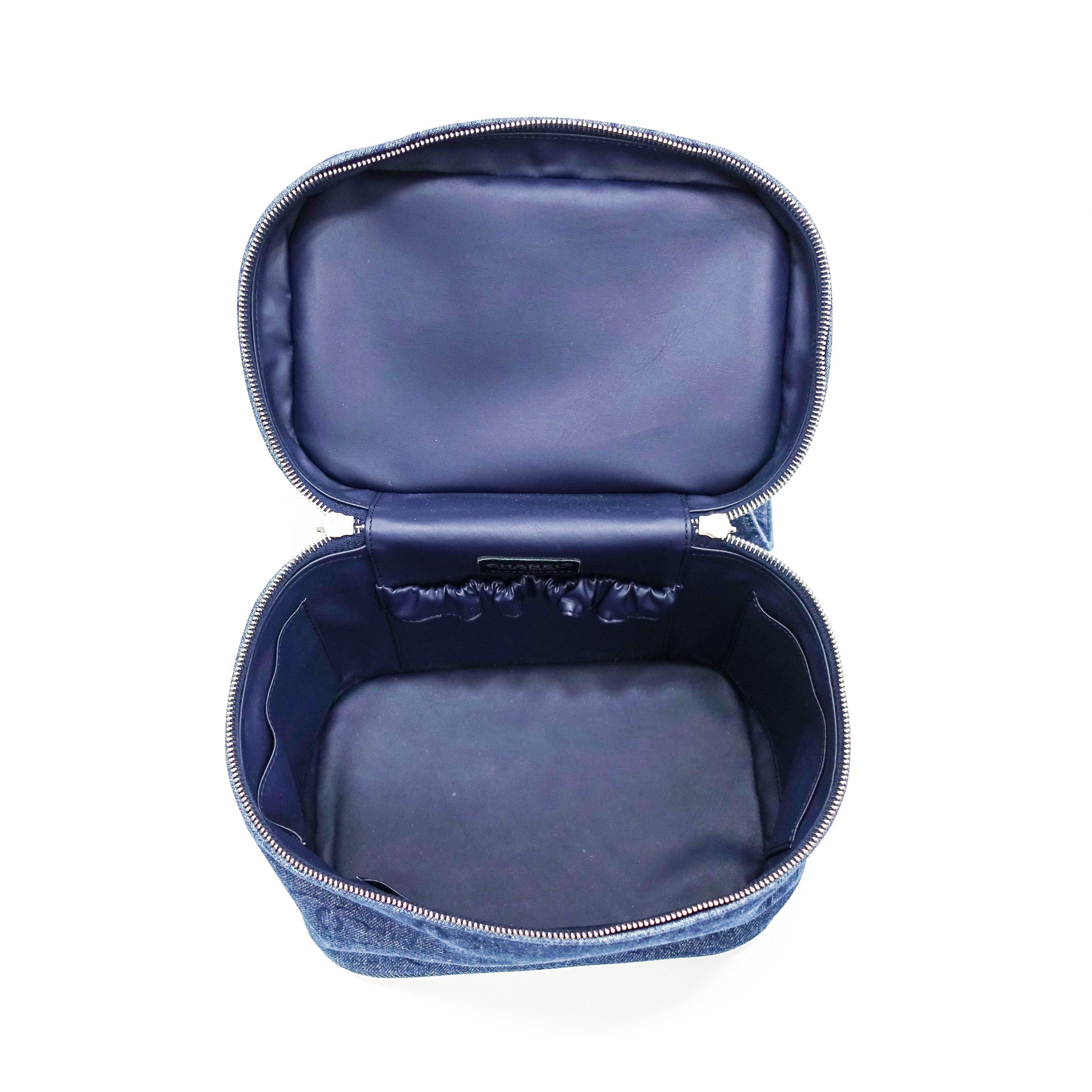 Chanel Denim Train Case