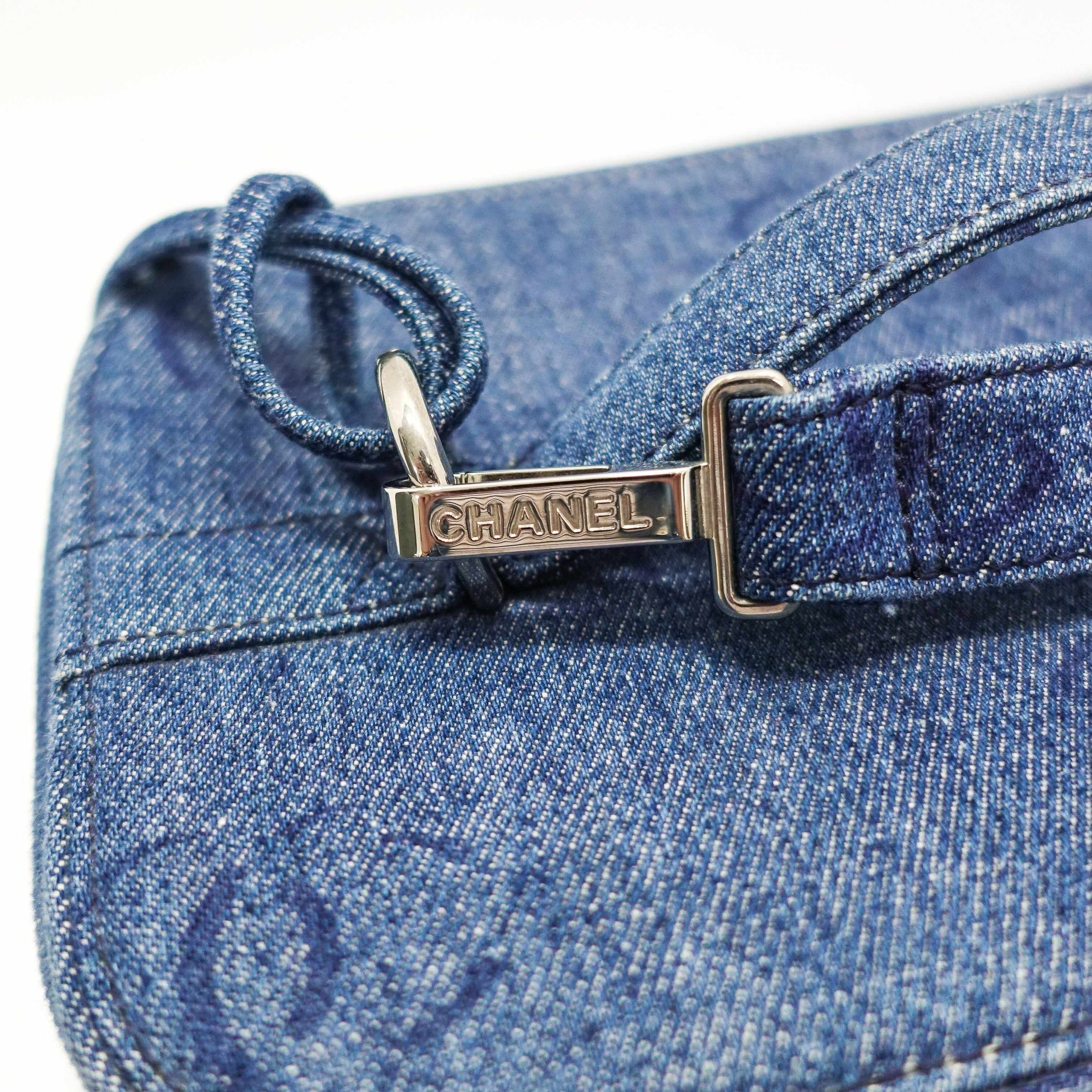 Chanel Denim Train Case