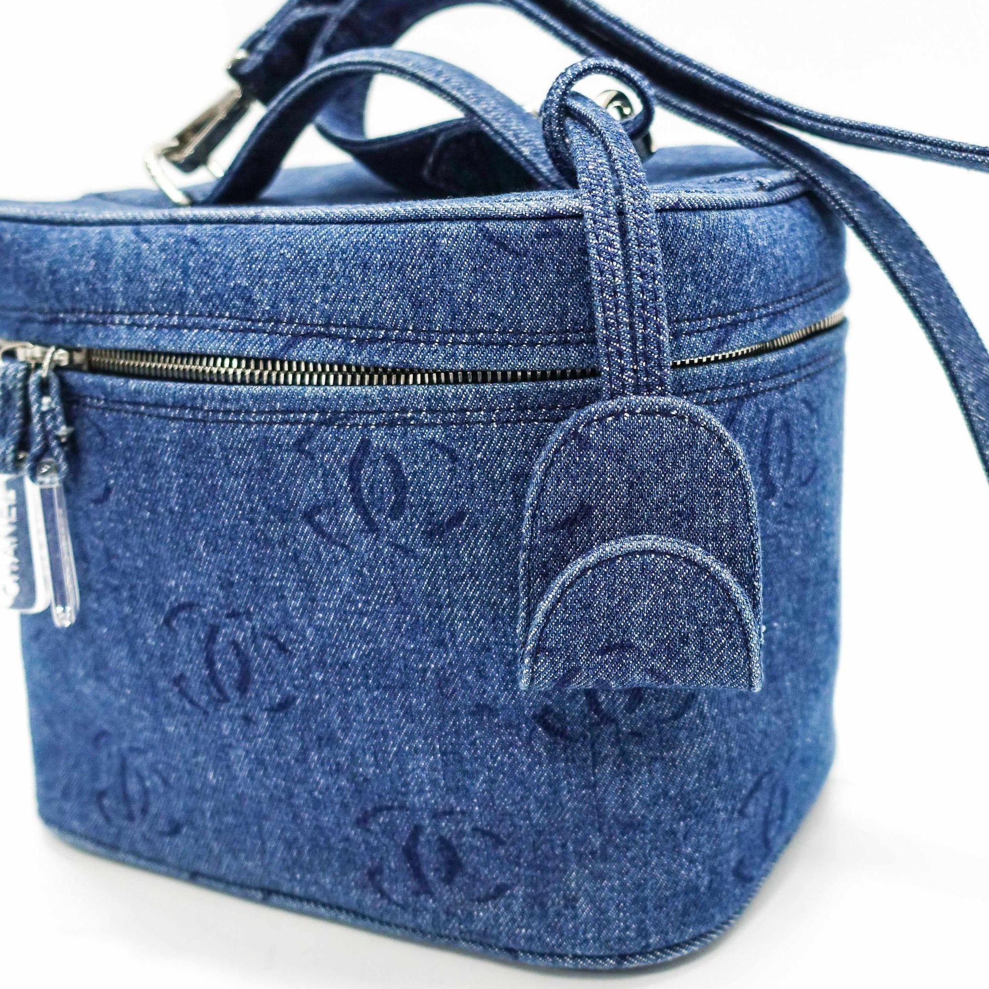 Chanel Denim Train Case