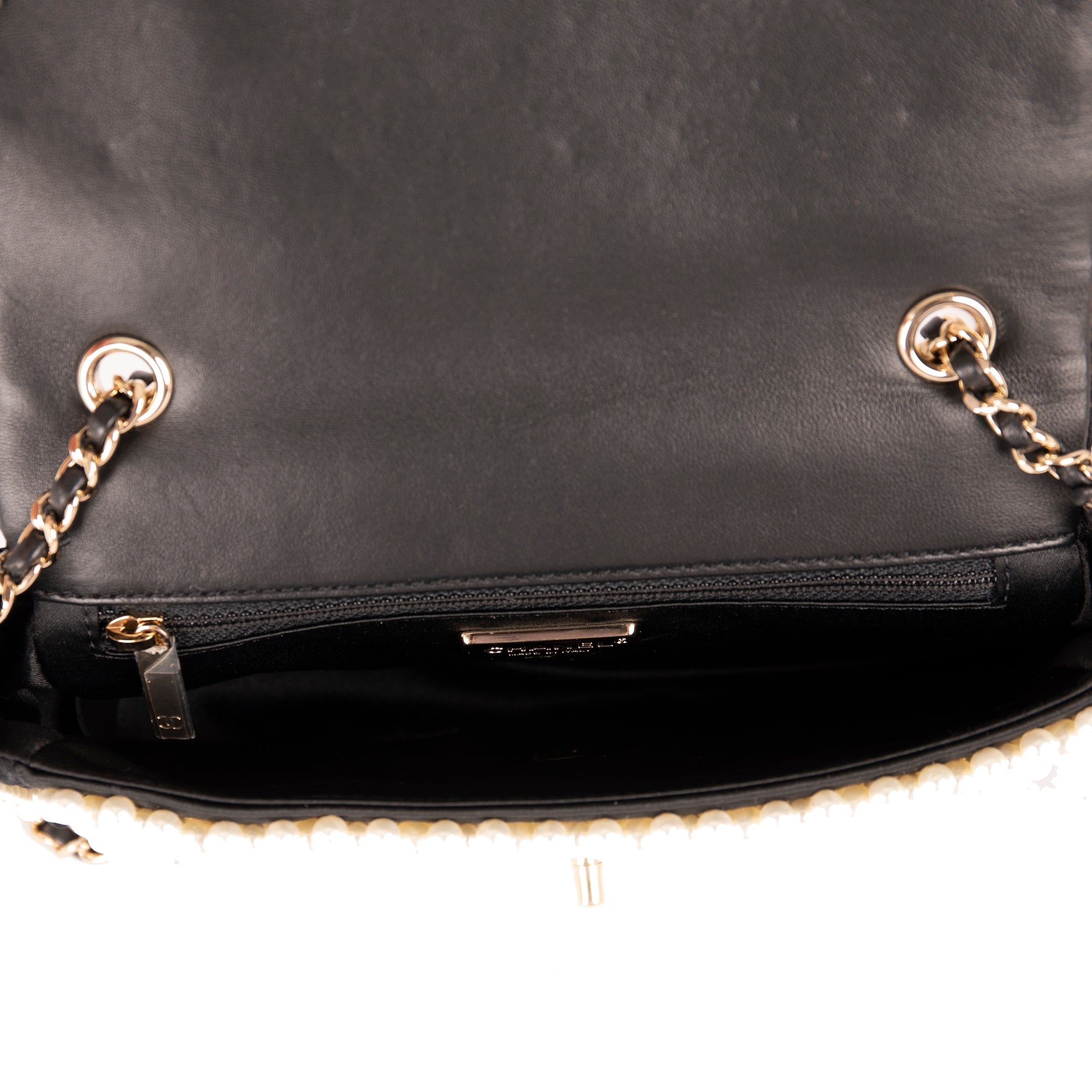 Chanel Faux Pearl CC Flap Bag