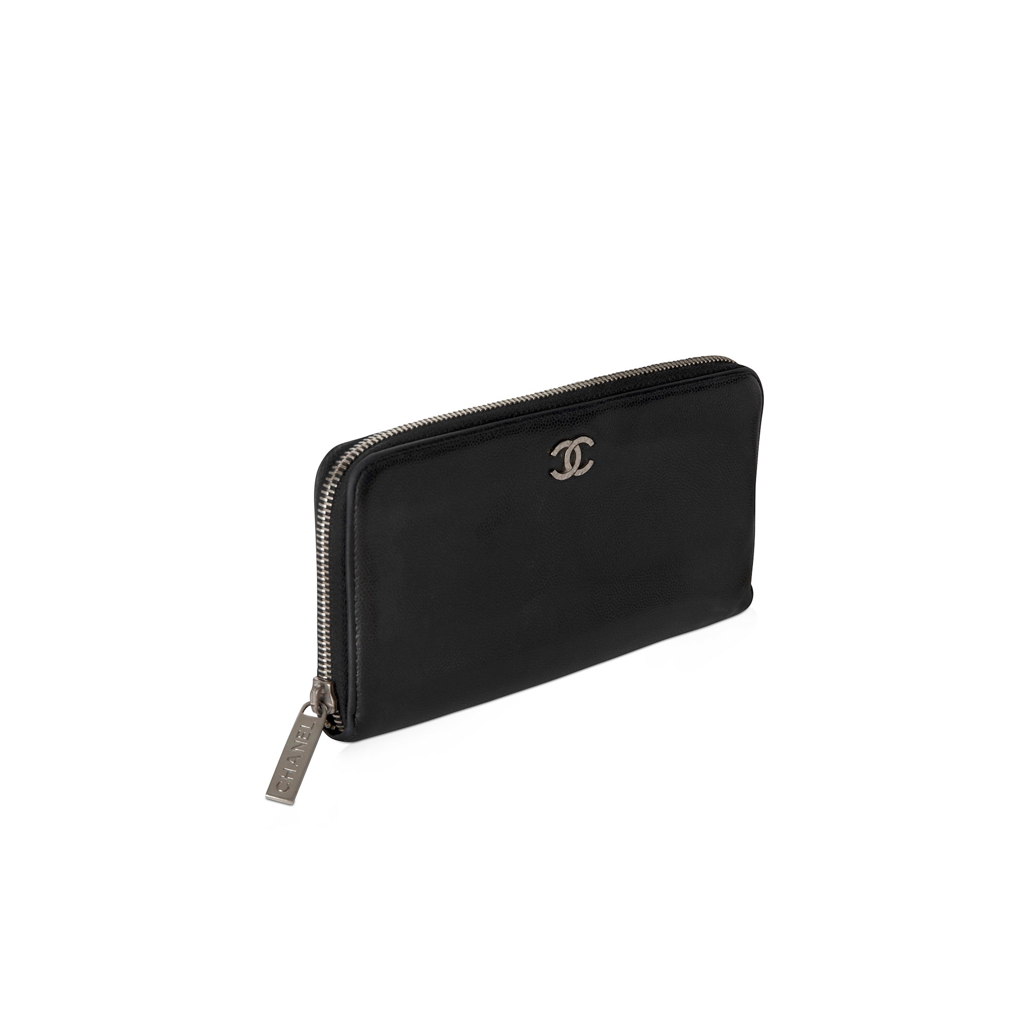 Chanel Interlocking CC Logo Continental Wallet