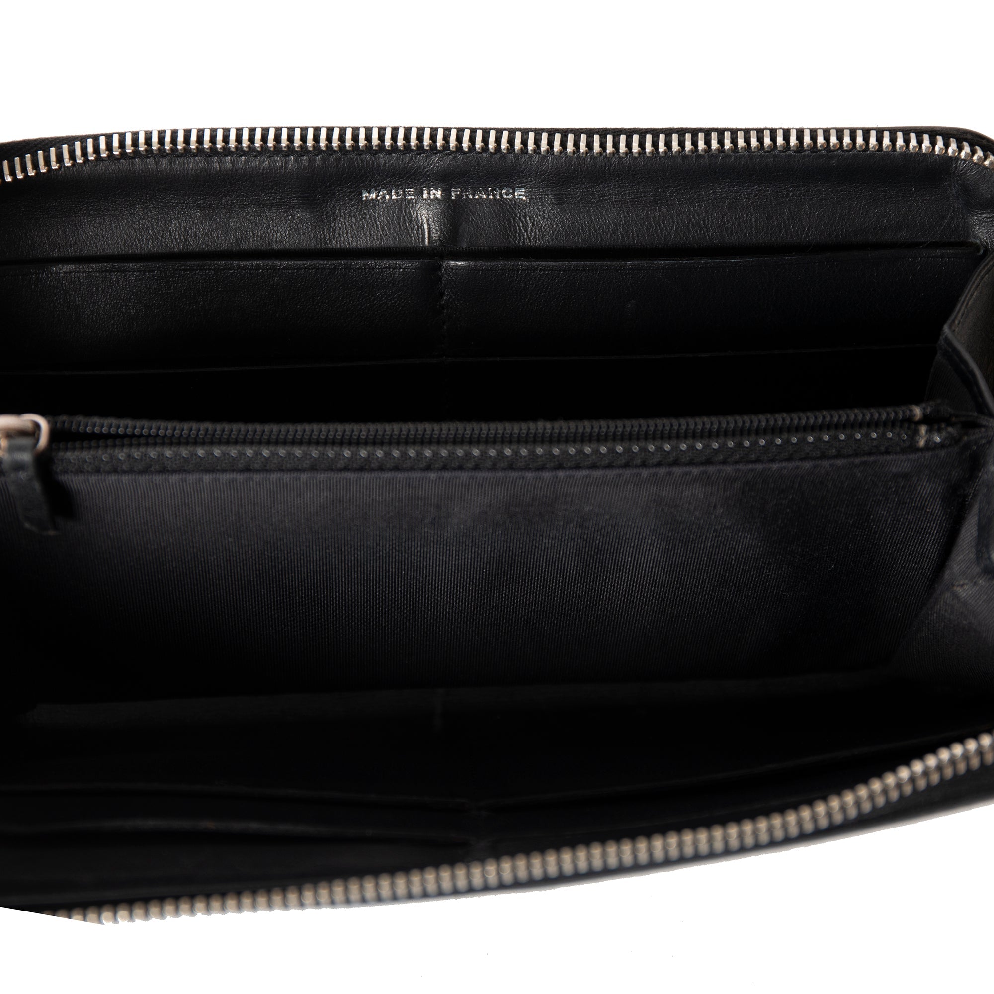 Chanel Interlocking CC Logo Continental Wallet