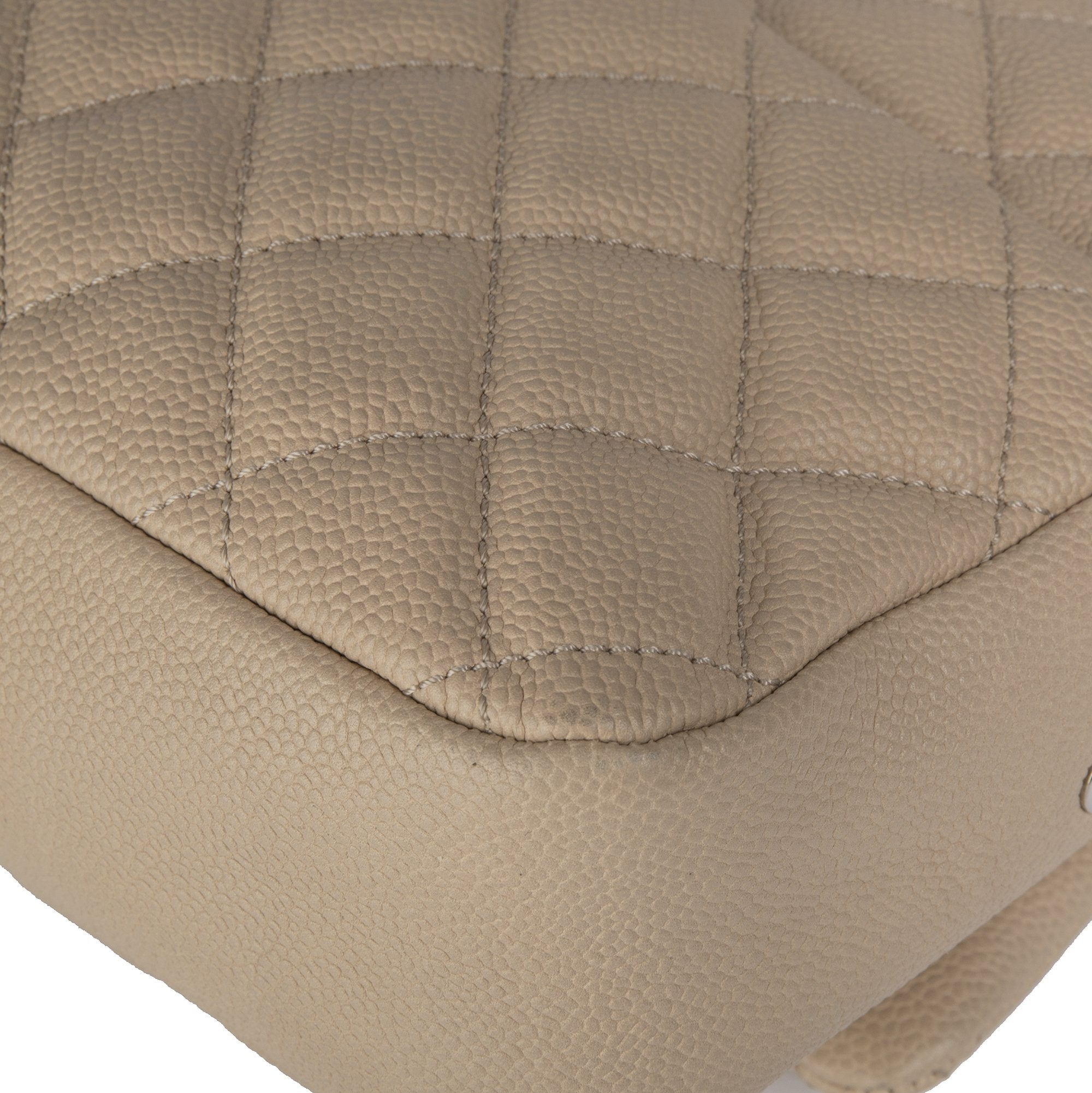 Chanel Jumbo Caviar Easy Flap Bag w/ Box