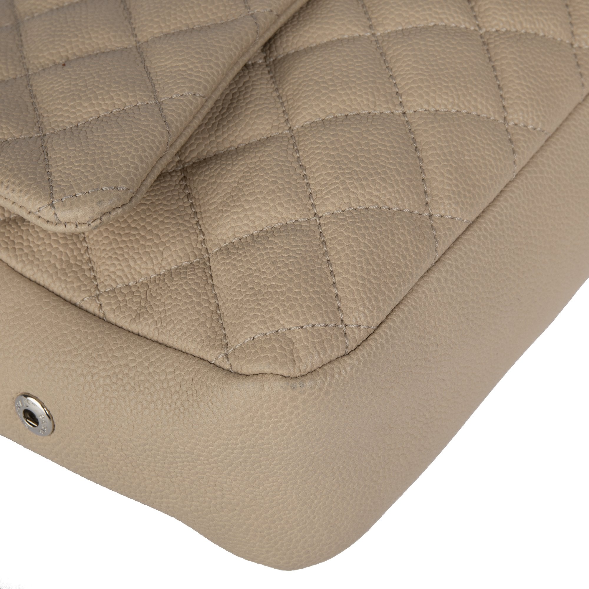 Chanel Jumbo Caviar Easy Flap Bag w/ Box