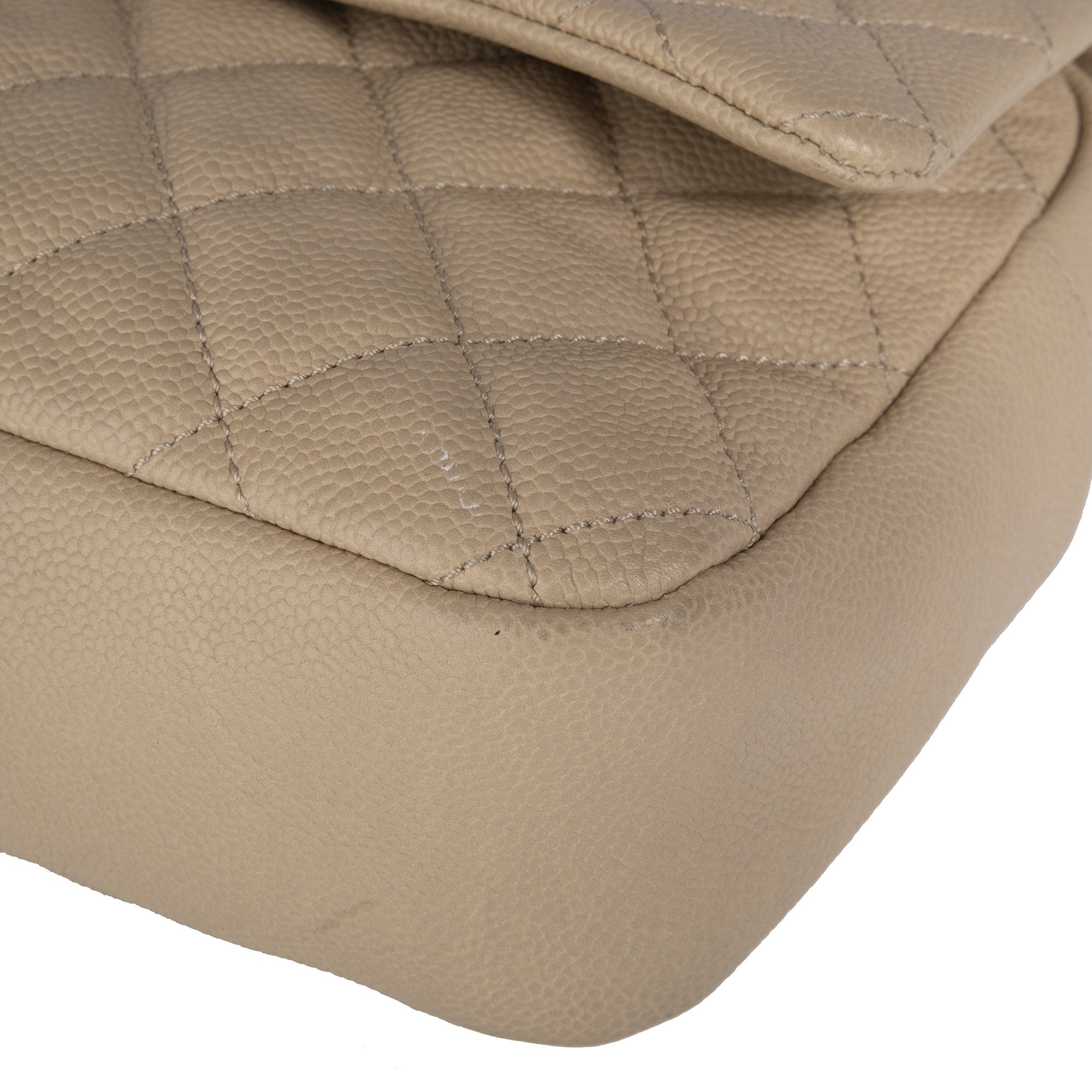 Chanel Jumbo Caviar Easy Flap Bag w/ Box