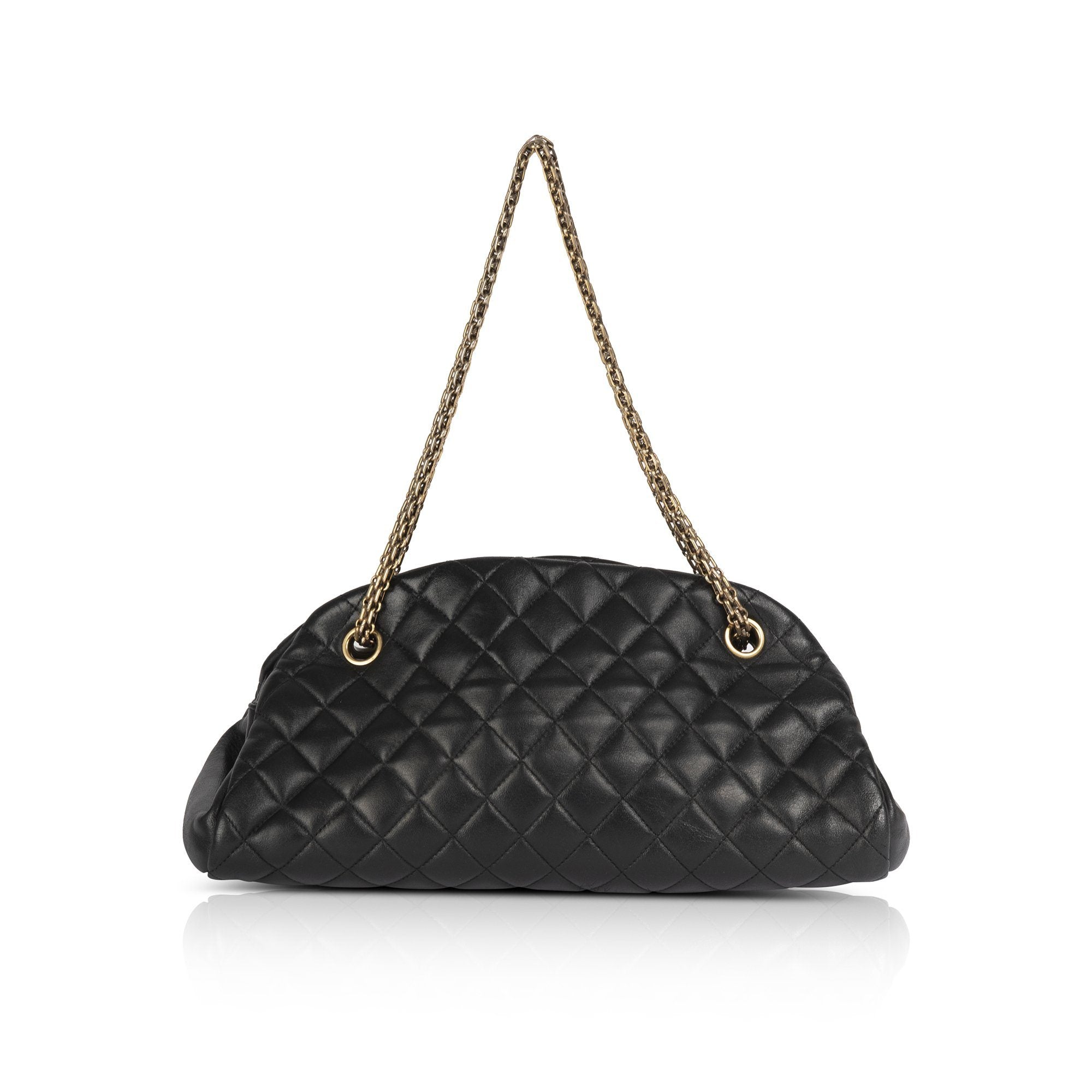 Chanel Just Mademoiselle Medium Bowler Bag