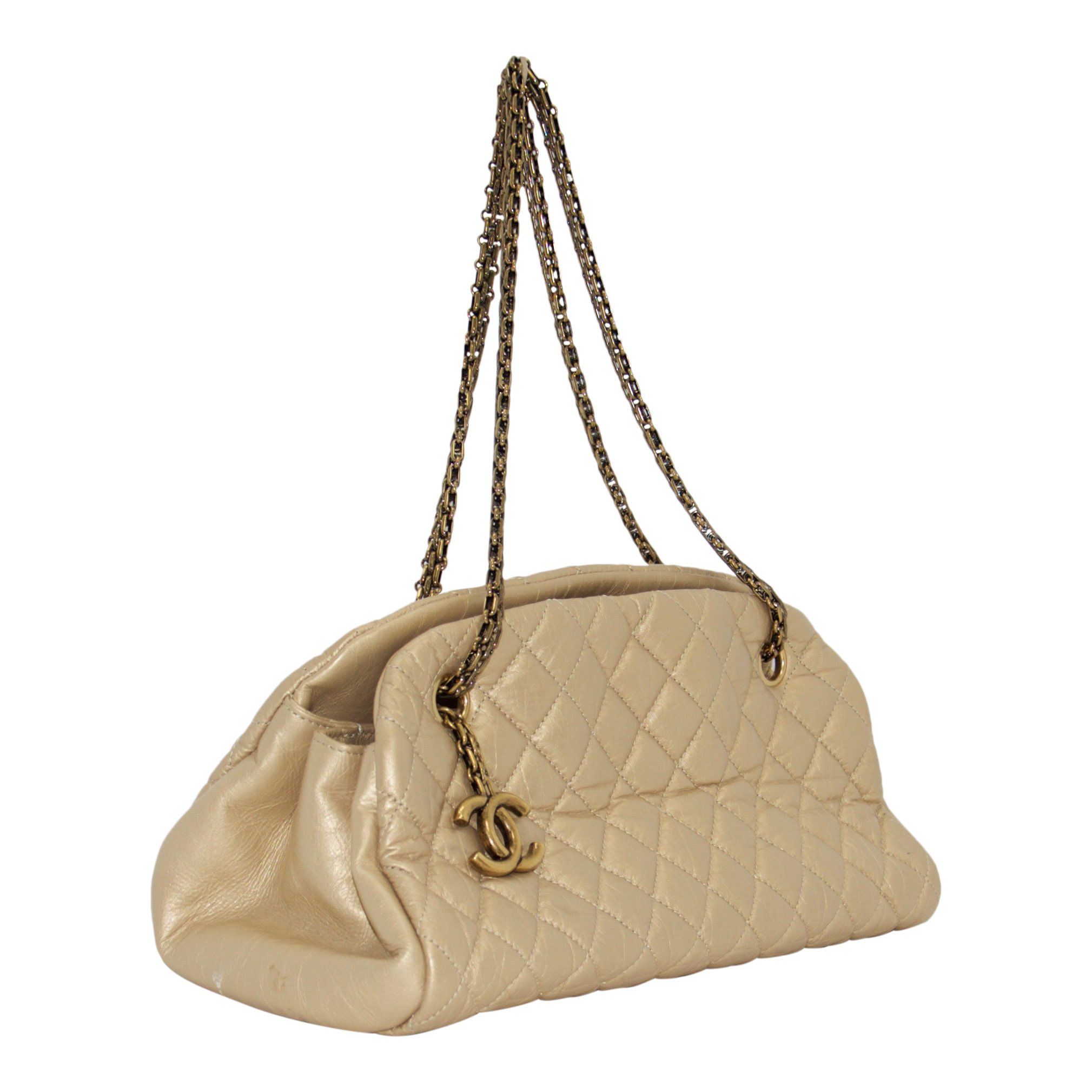 Chanel Just Mademoiselle Medium Bowler Bag
