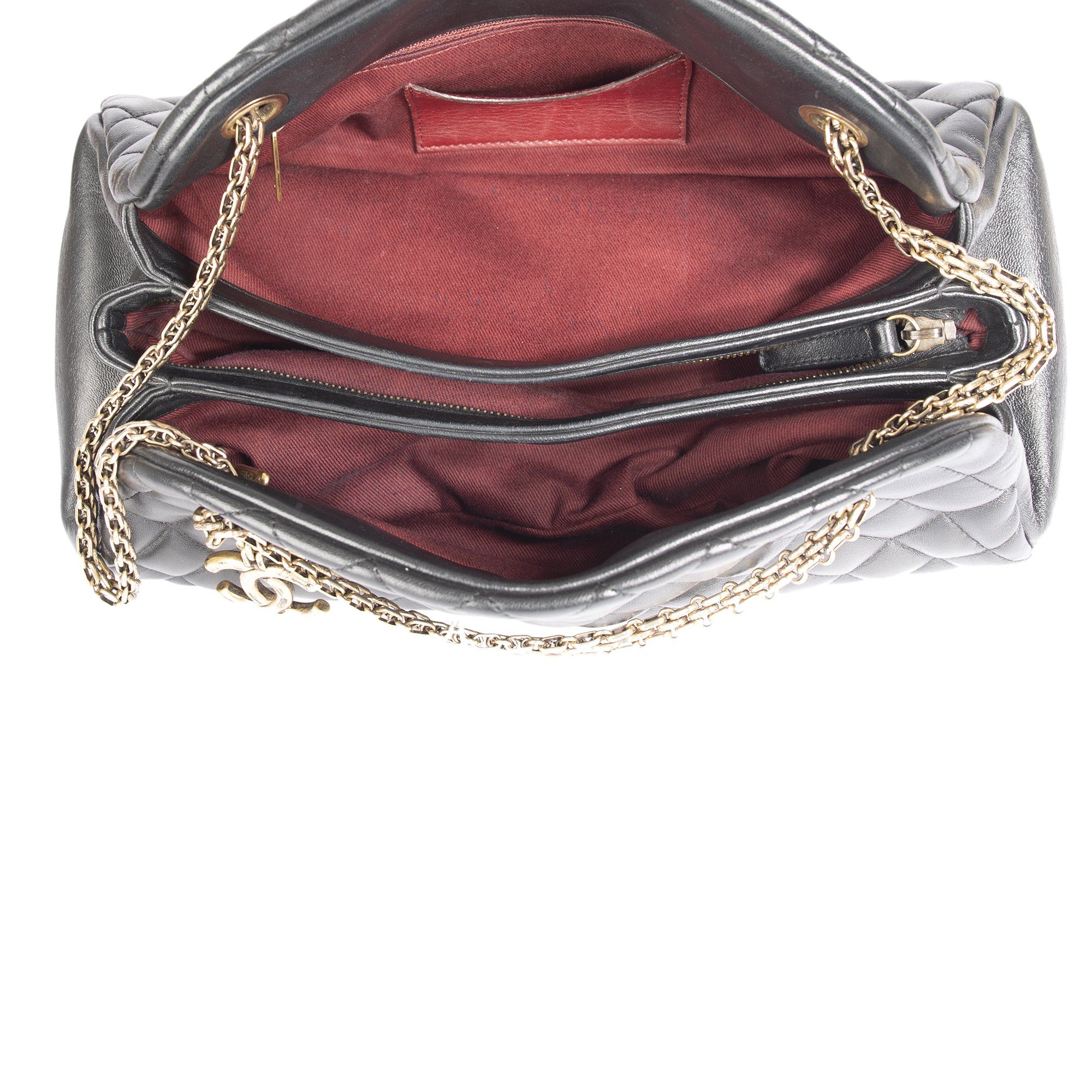 Chanel Just Mademoiselle Medium Bowler Bag