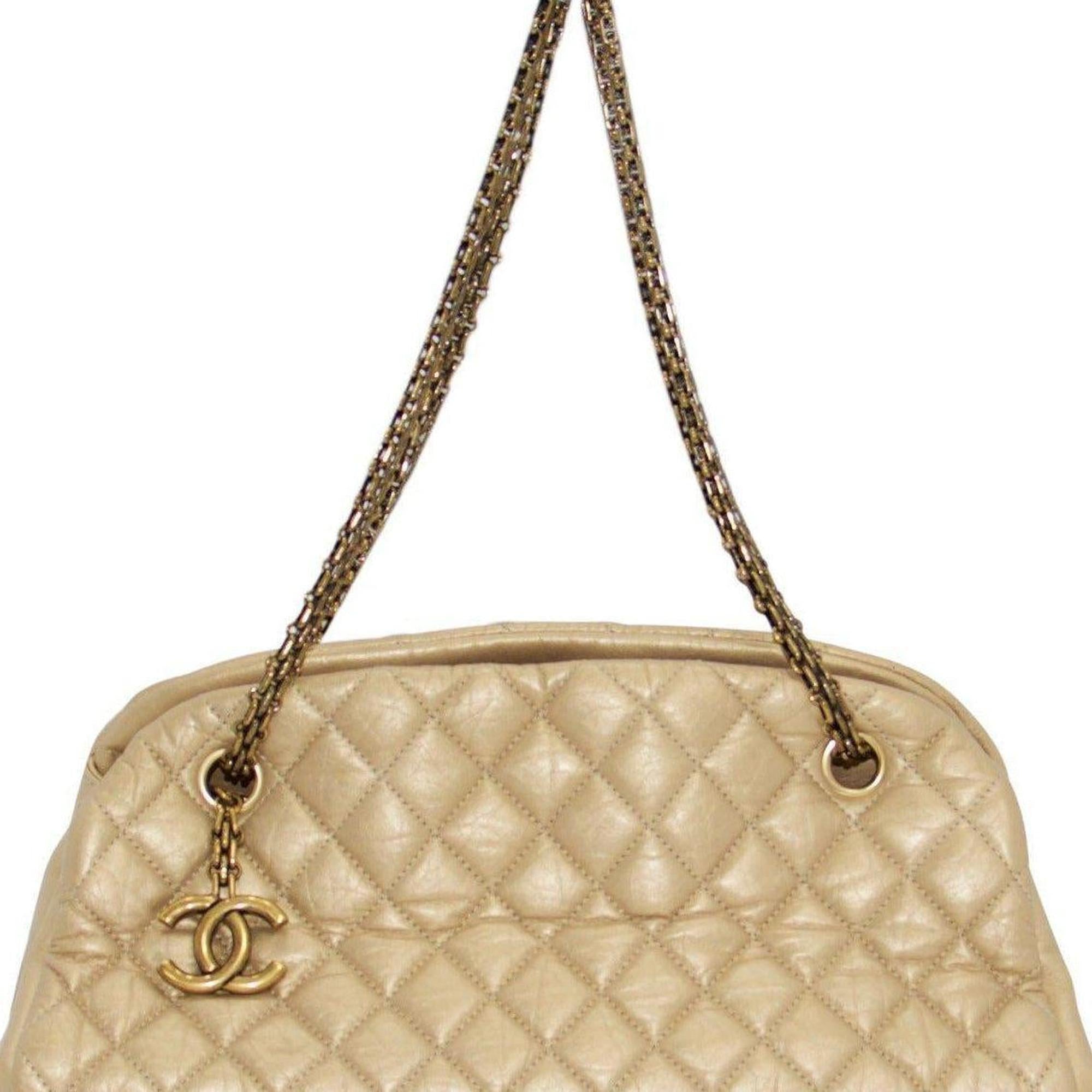Chanel Just Mademoiselle Medium Bowler Bag
