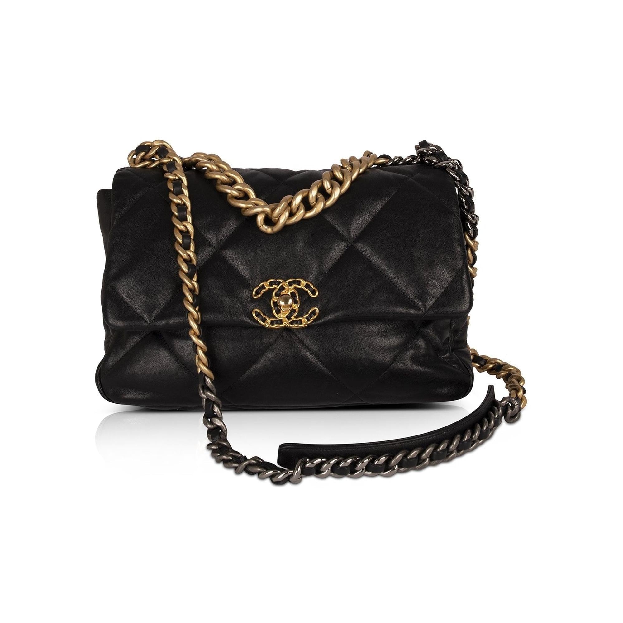 Chanel Large 19 Flap Bag w/ Box