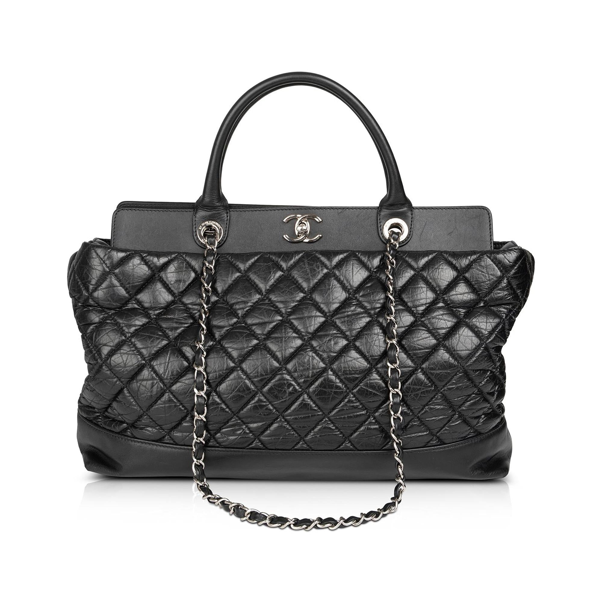 Chanel Large Black Be CC Tote