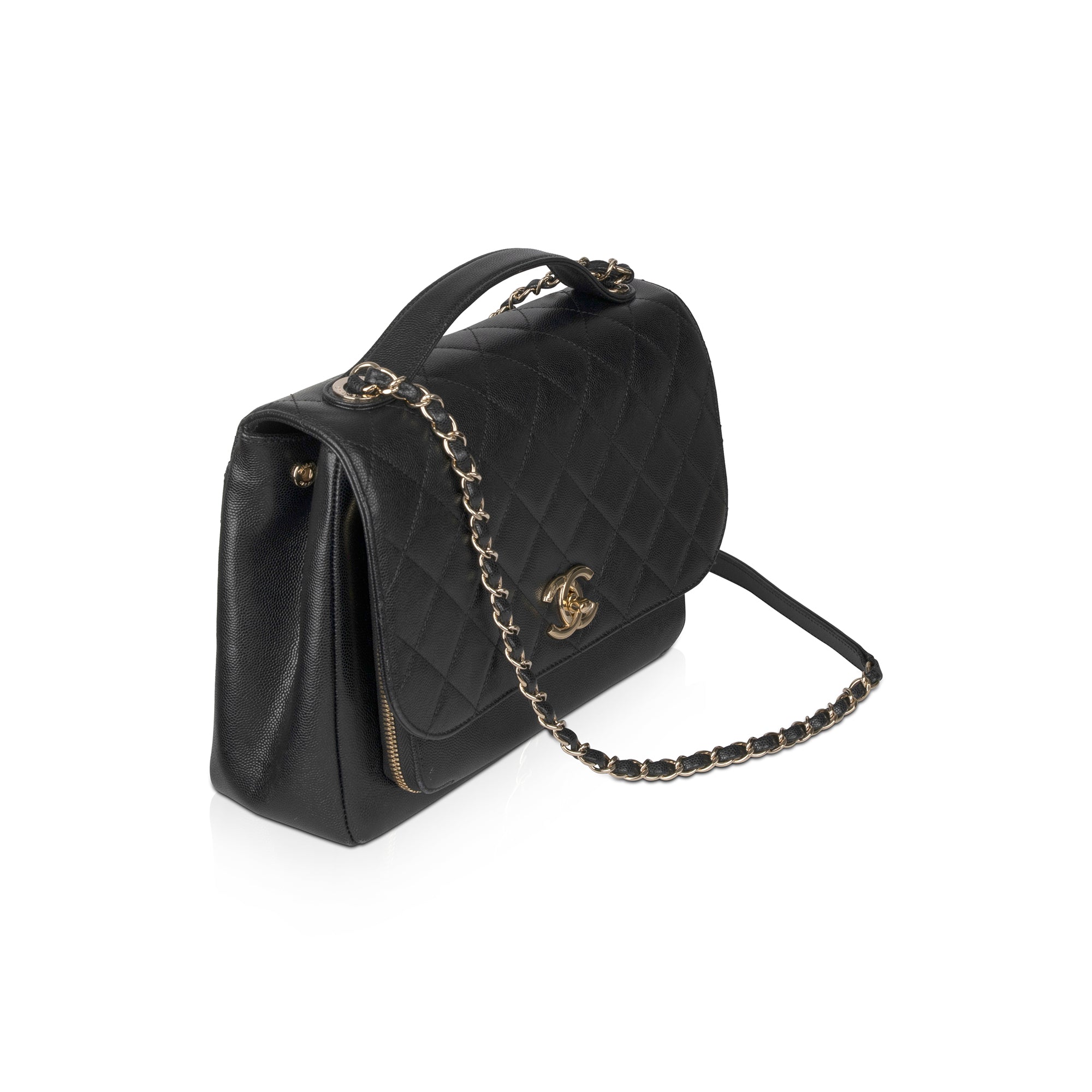 Chanel Large Business Affinity Flap Bag w/ Receipt & Authenticity Card