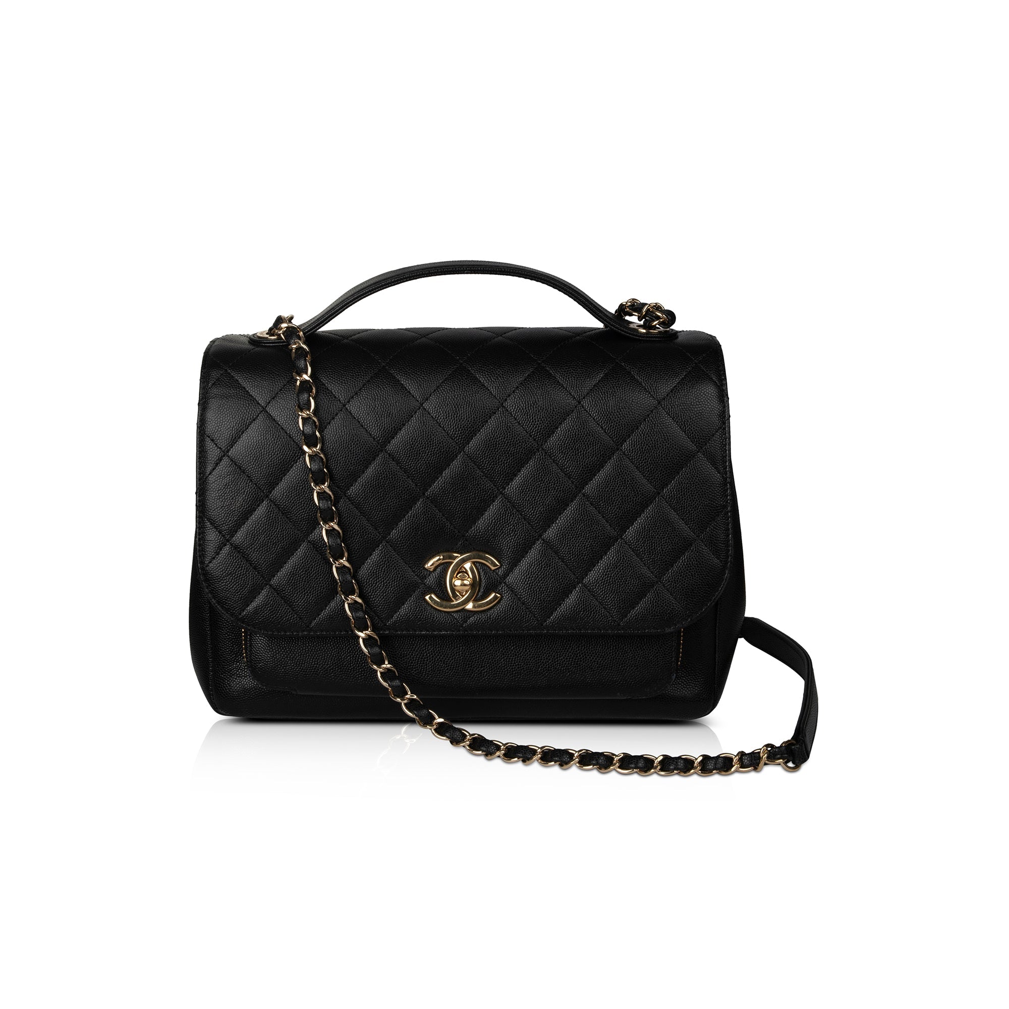 Chanel Large Business Affinity Flap Bag w/ Receipt & Authenticity Card