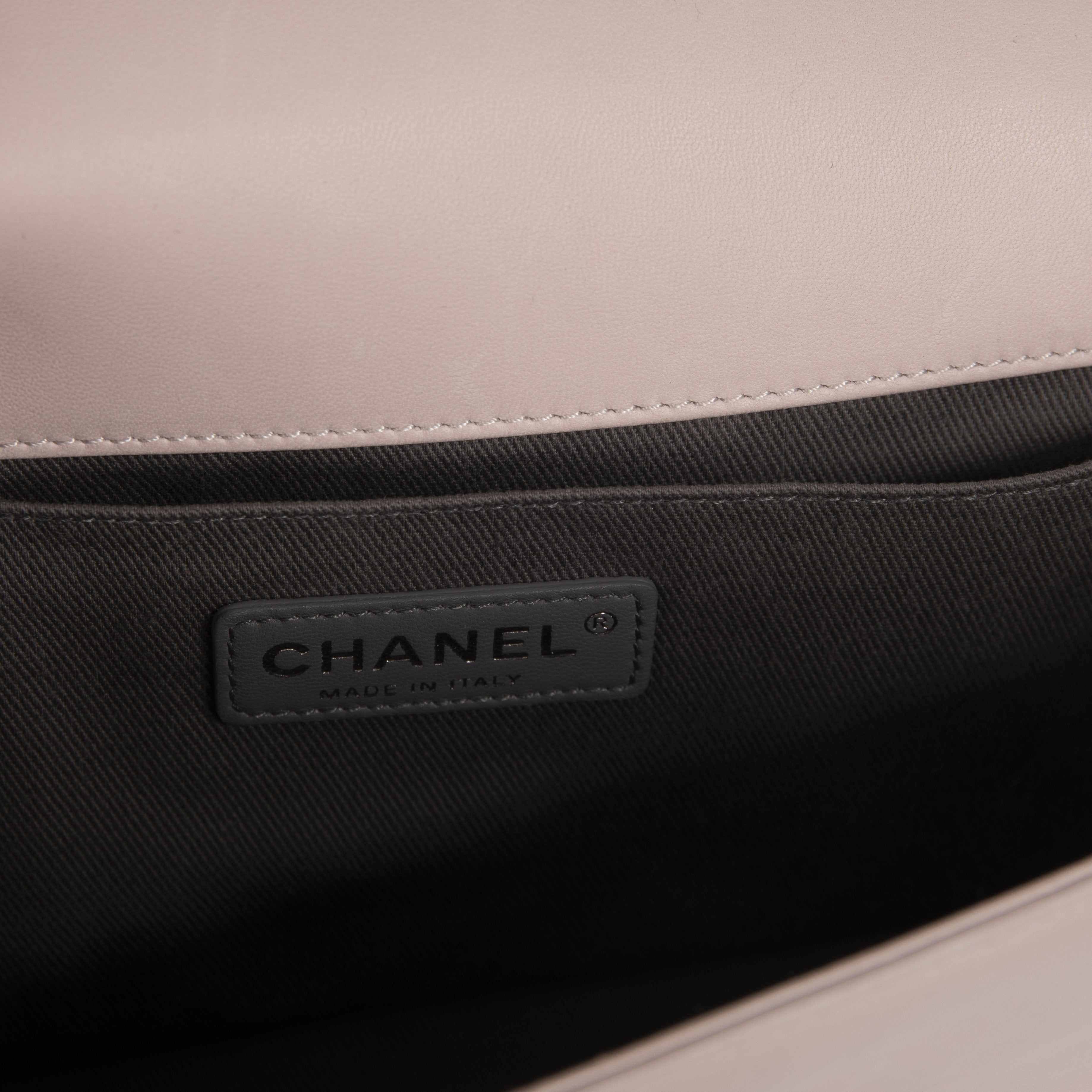 Chanel Light Pink Medium Boy Bag w/ Box