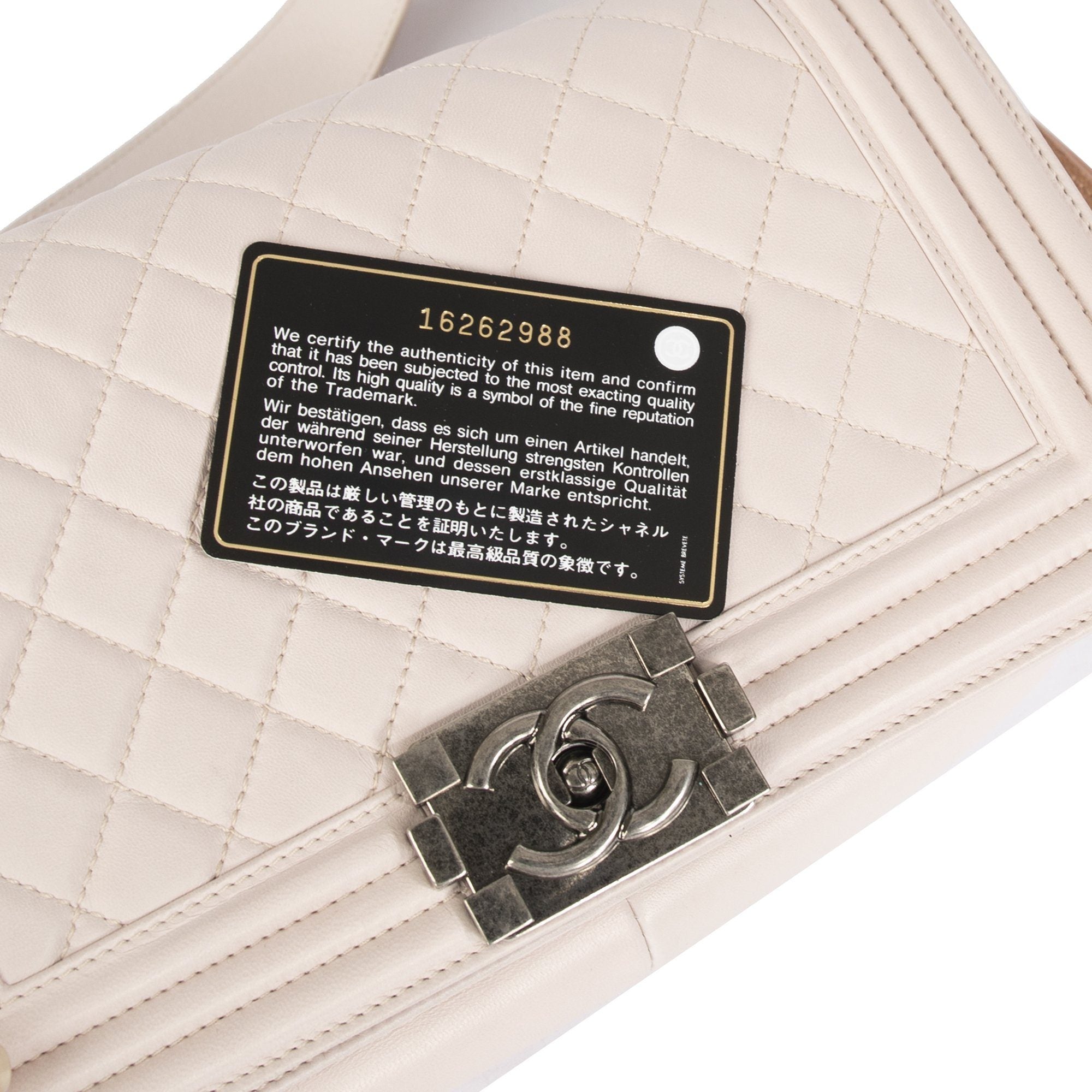 Chanel Light Pink Medium Boy Bag w/ Box