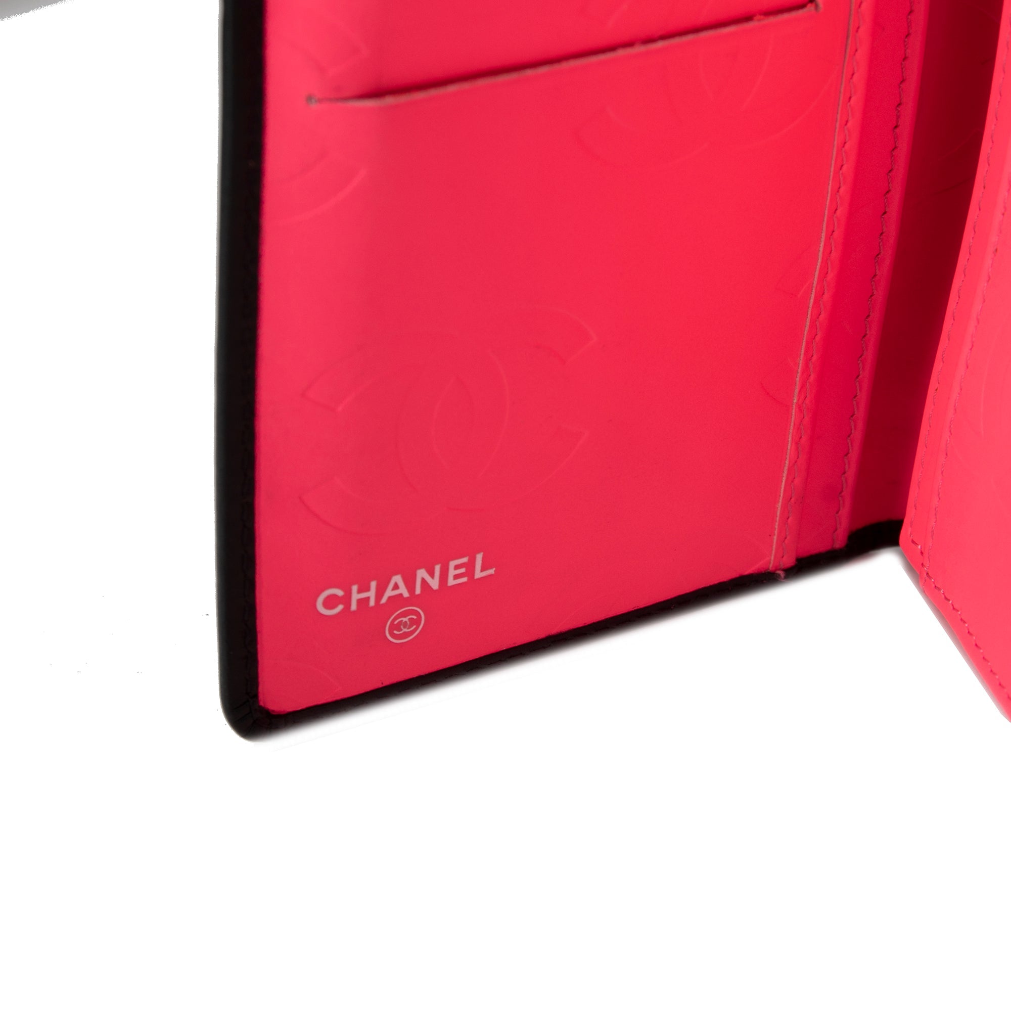 Chanel Ligne Cambon Yen Wallet w/ Box & Receipt