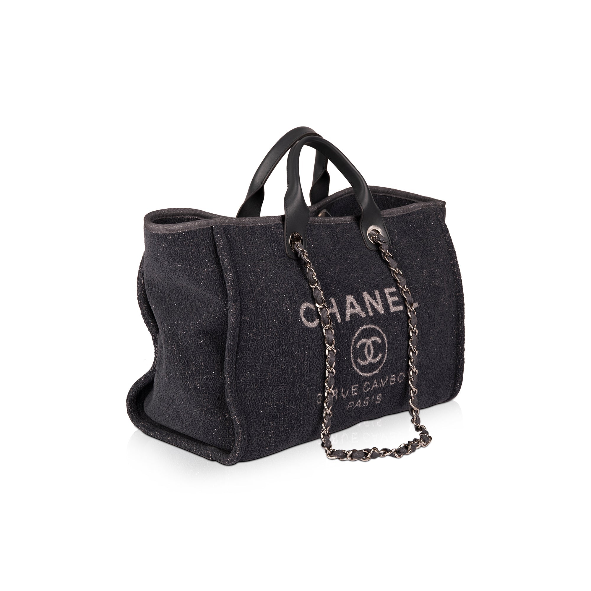 Chanel Medium Deauville Shopping Tote w/ Receipt & Authenticity Card
