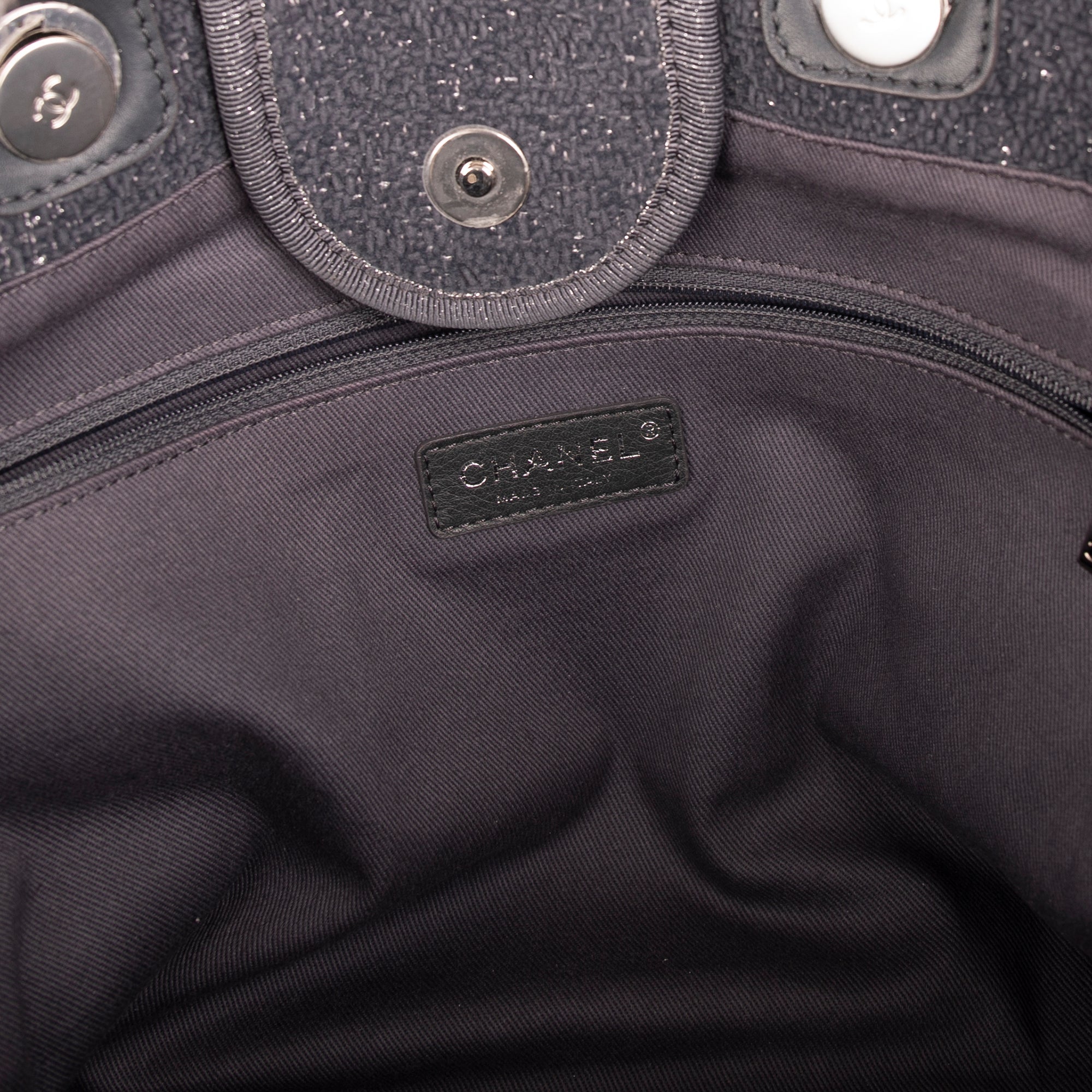 Chanel Medium Deauville Shopping Tote w/ Receipt & Authenticity Card