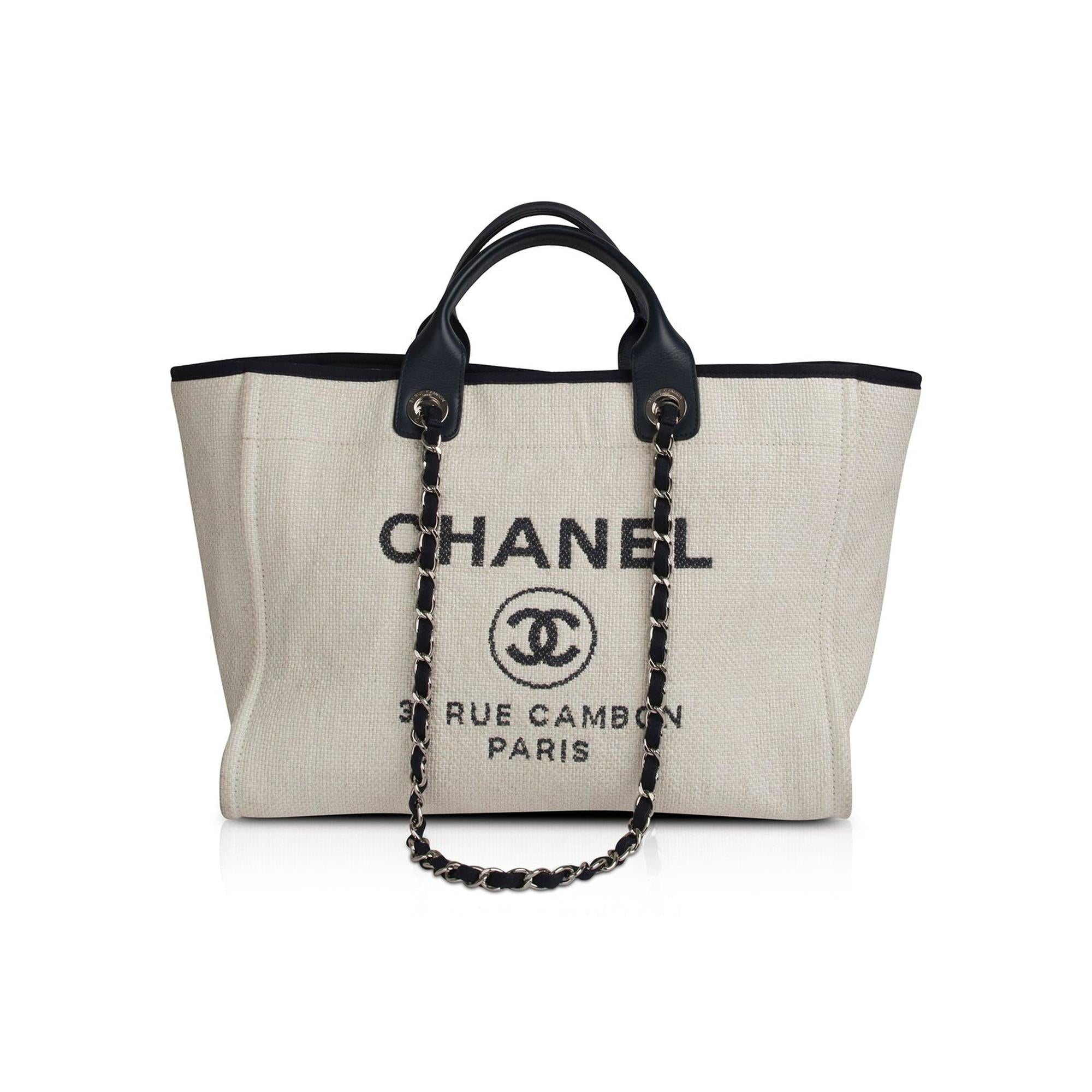 Chanel Medium Deauville Shopping Tote