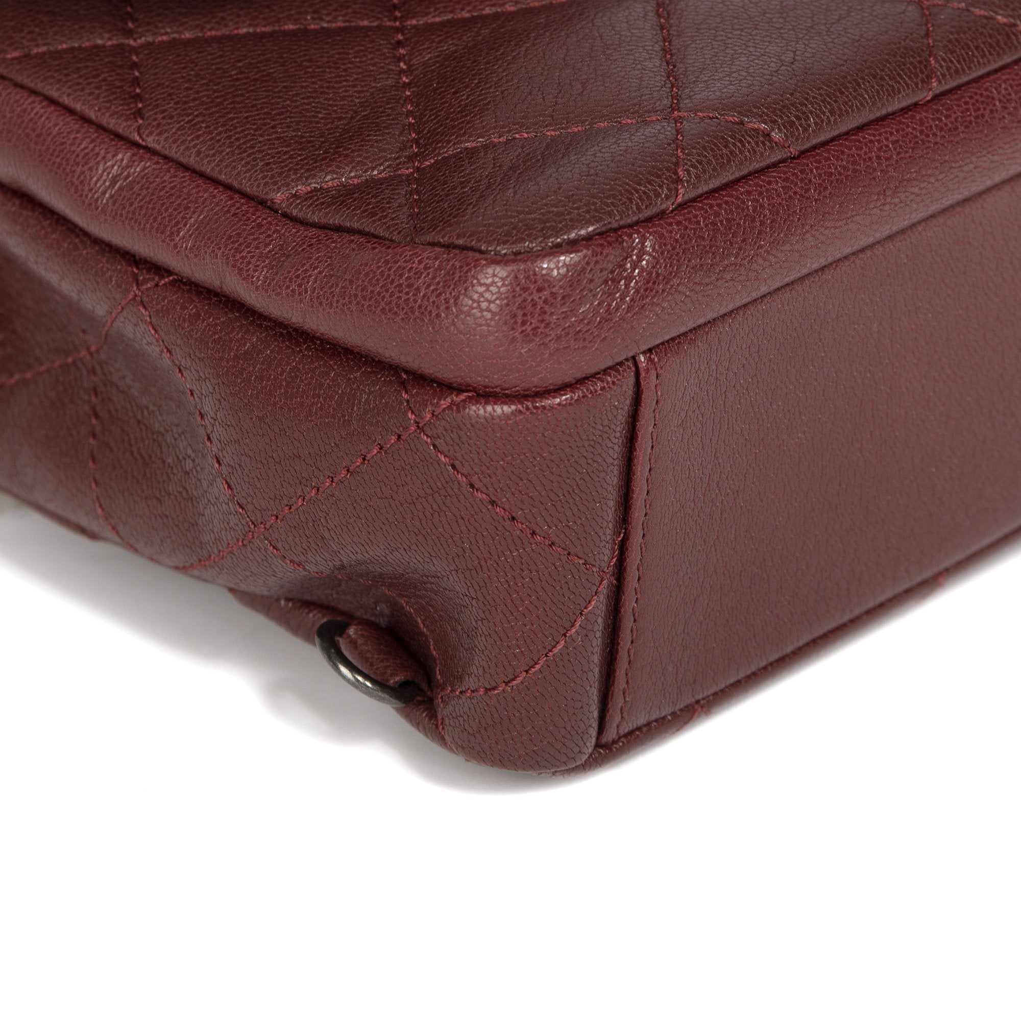 Chanel Medium Double Carry Waist Chain Flap Bag