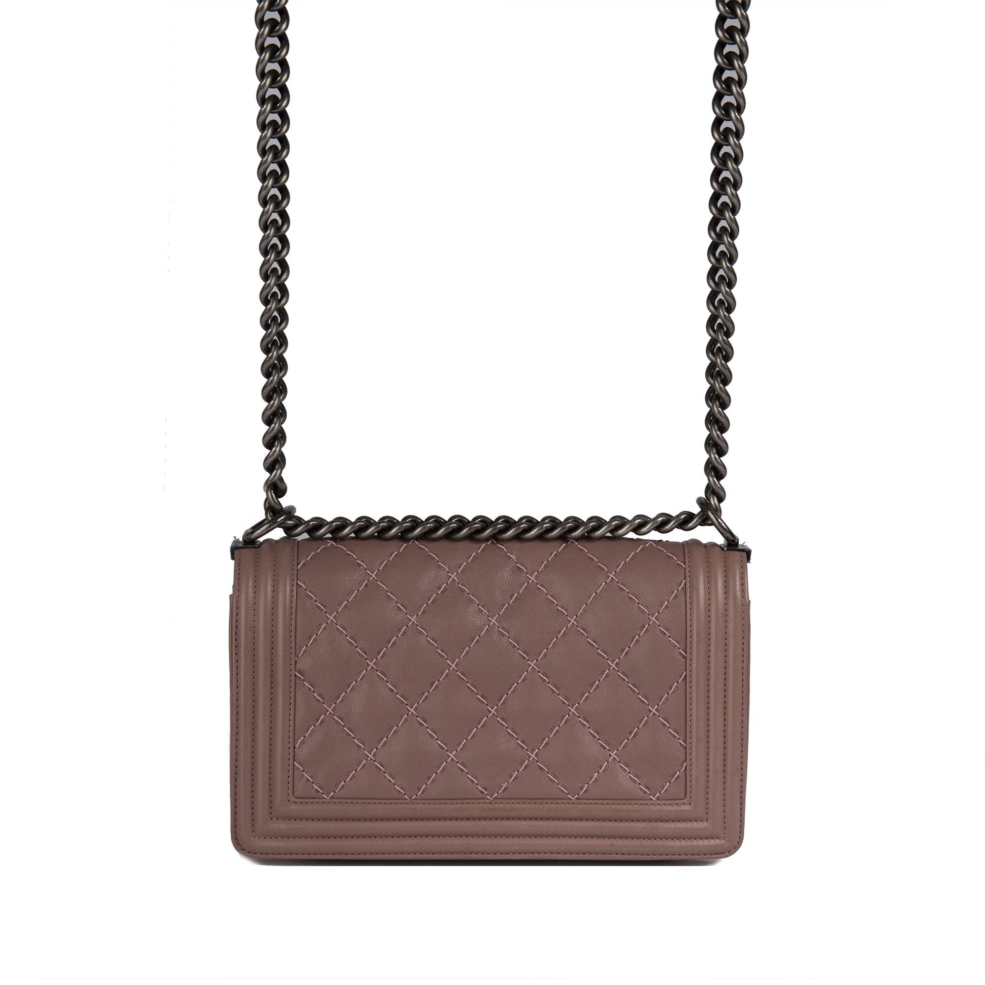 Chanel Medium Double Stitch Boy Bag