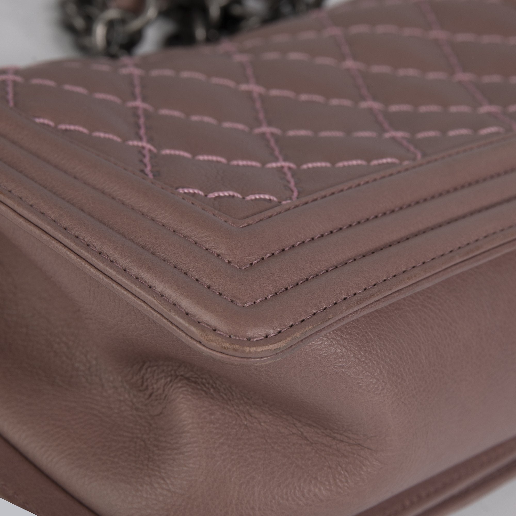 Chanel Medium Double Stitch Boy Bag