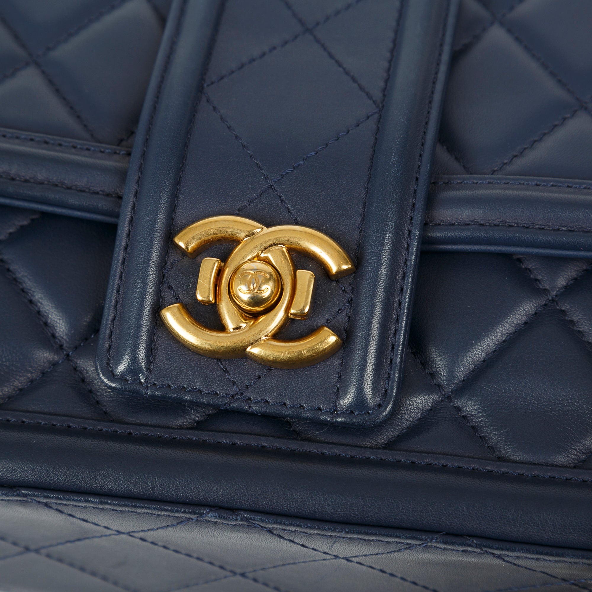 Chanel Medium Elegant CC Flap Bag w/ Authenticity Card