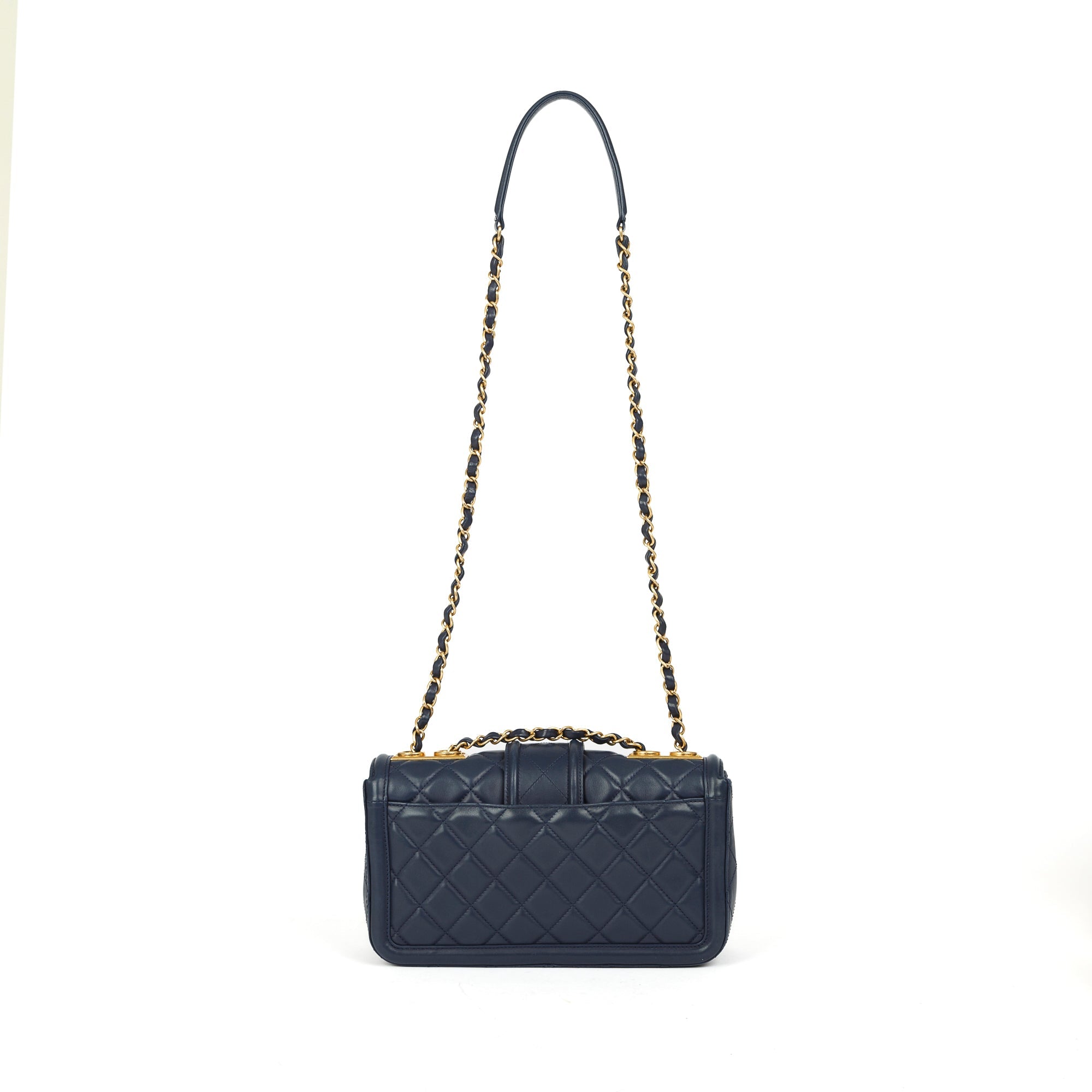 Chanel Medium Elegant CC Flap Bag w/ Authenticity Card