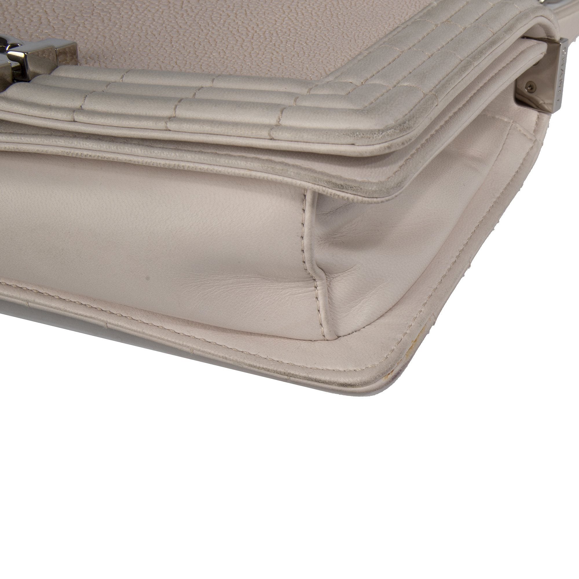 Chanel Medium Galuchat Boy Bag w/ Box