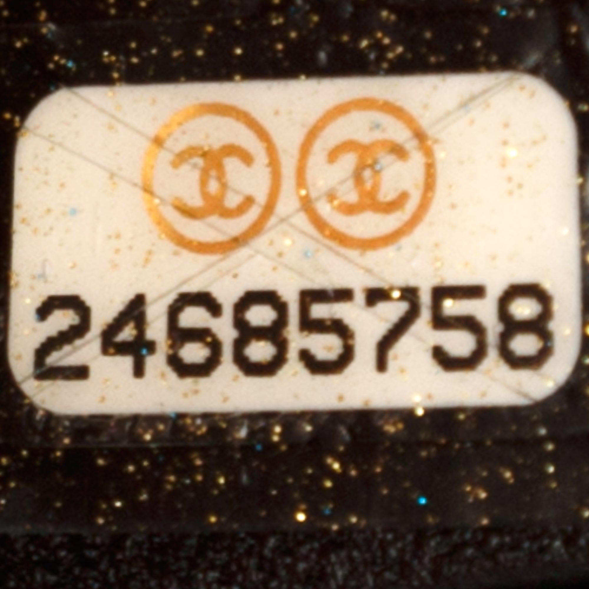 Chanel Medium O-Case Clutch with Cosmo Charm w/ Box & Authenticity Card