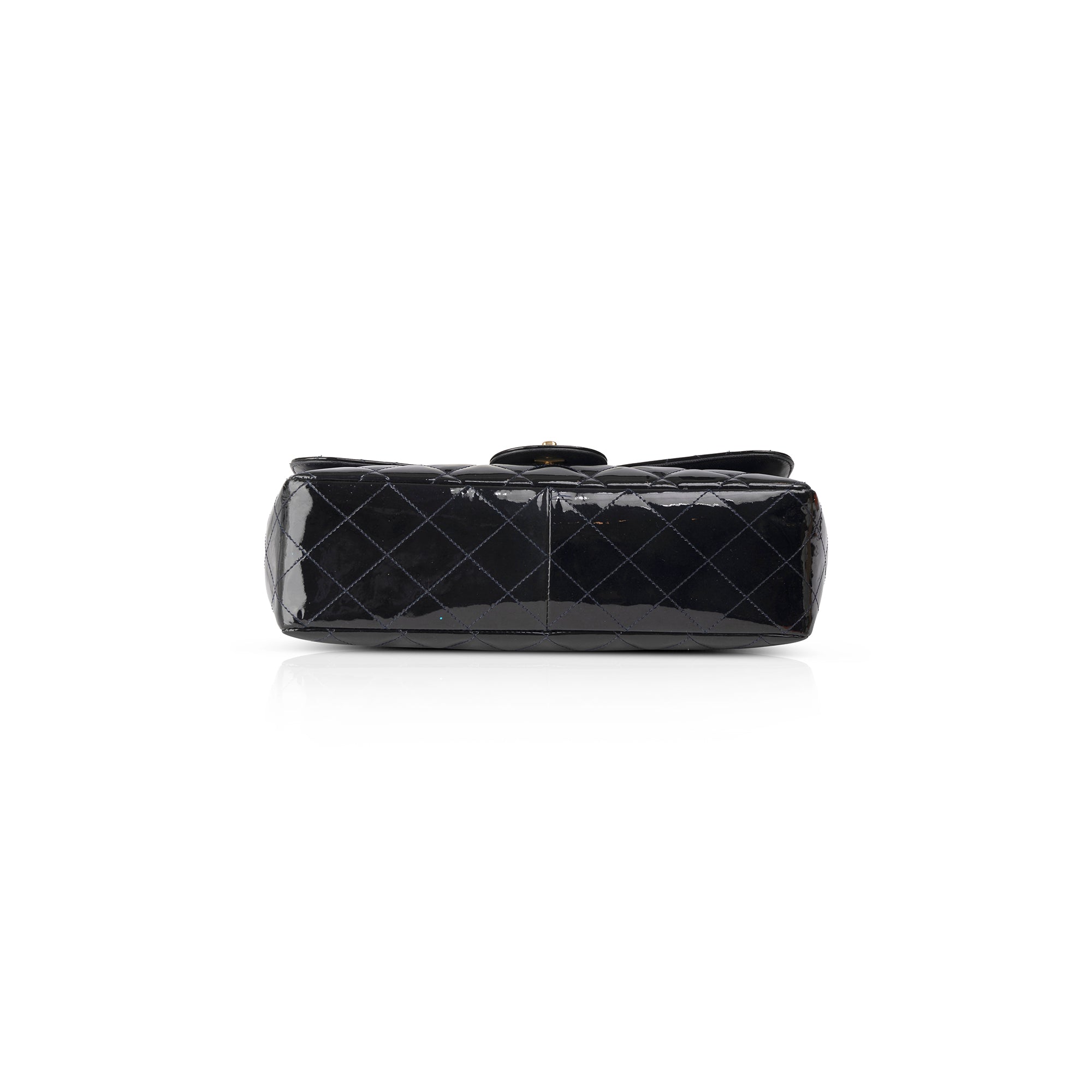 Chanel Mobile Art Jumbo Patent Leather Single Flap Bag
