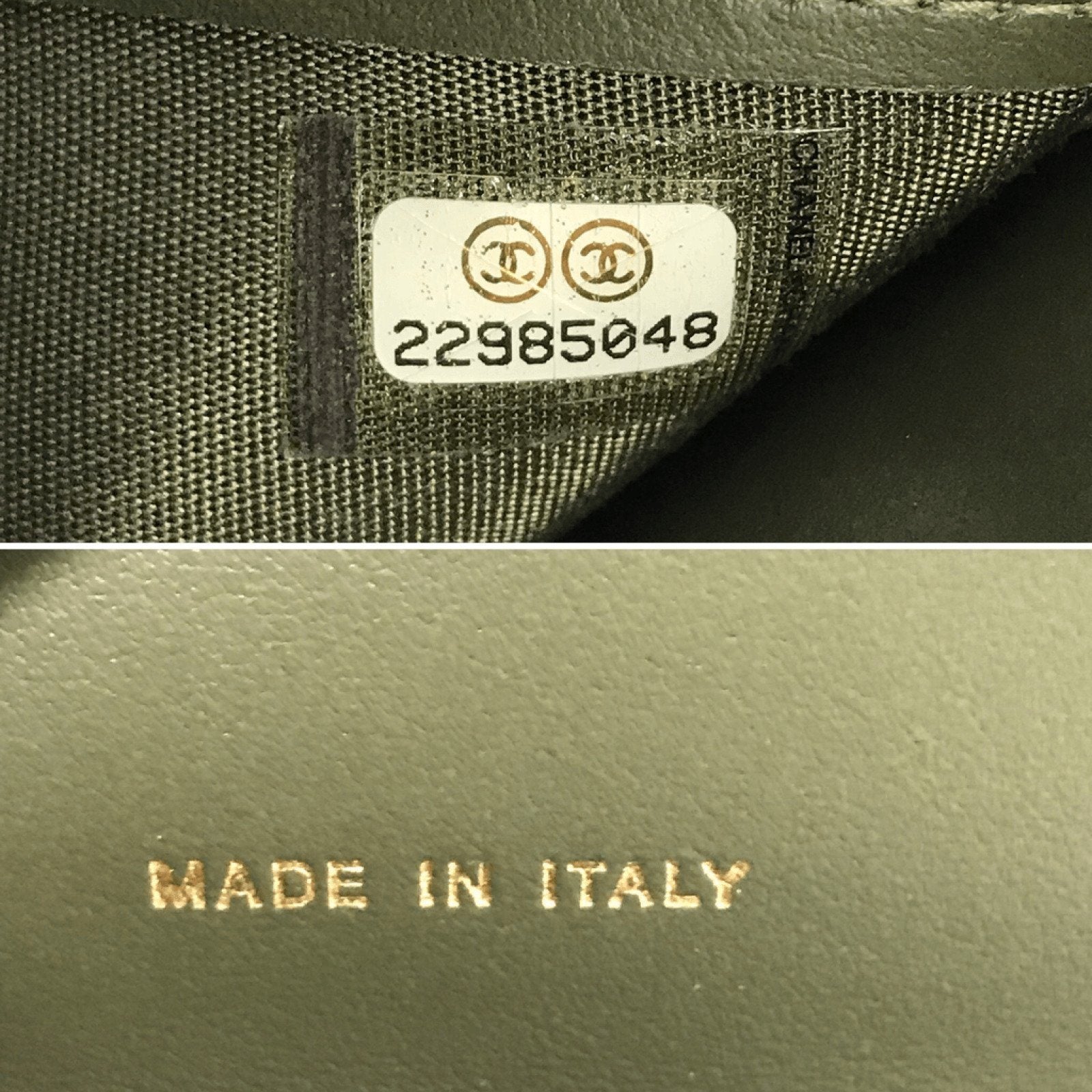 Chanel Navy Caviar Small Boy Wallet