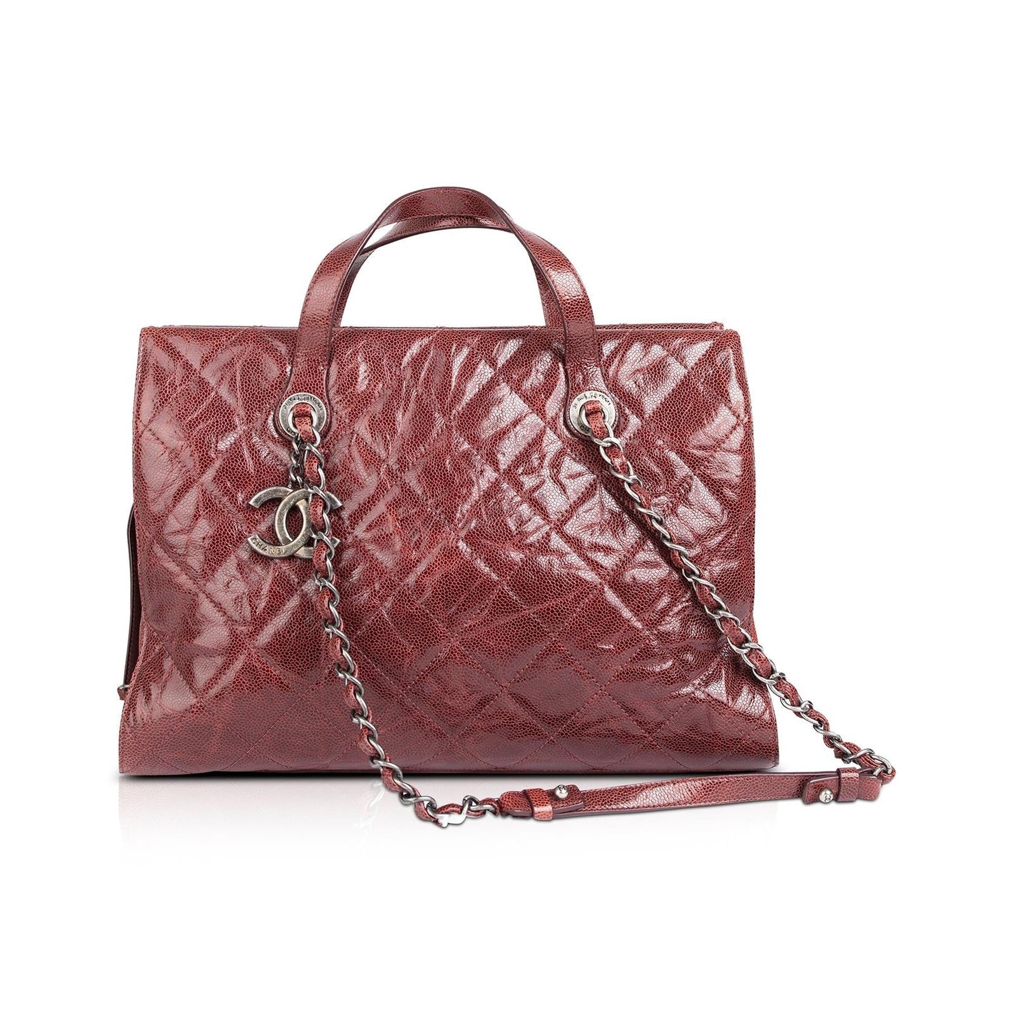 Chanel Paris-Edinburgh CC Crave Tote w/ Authenticity Card