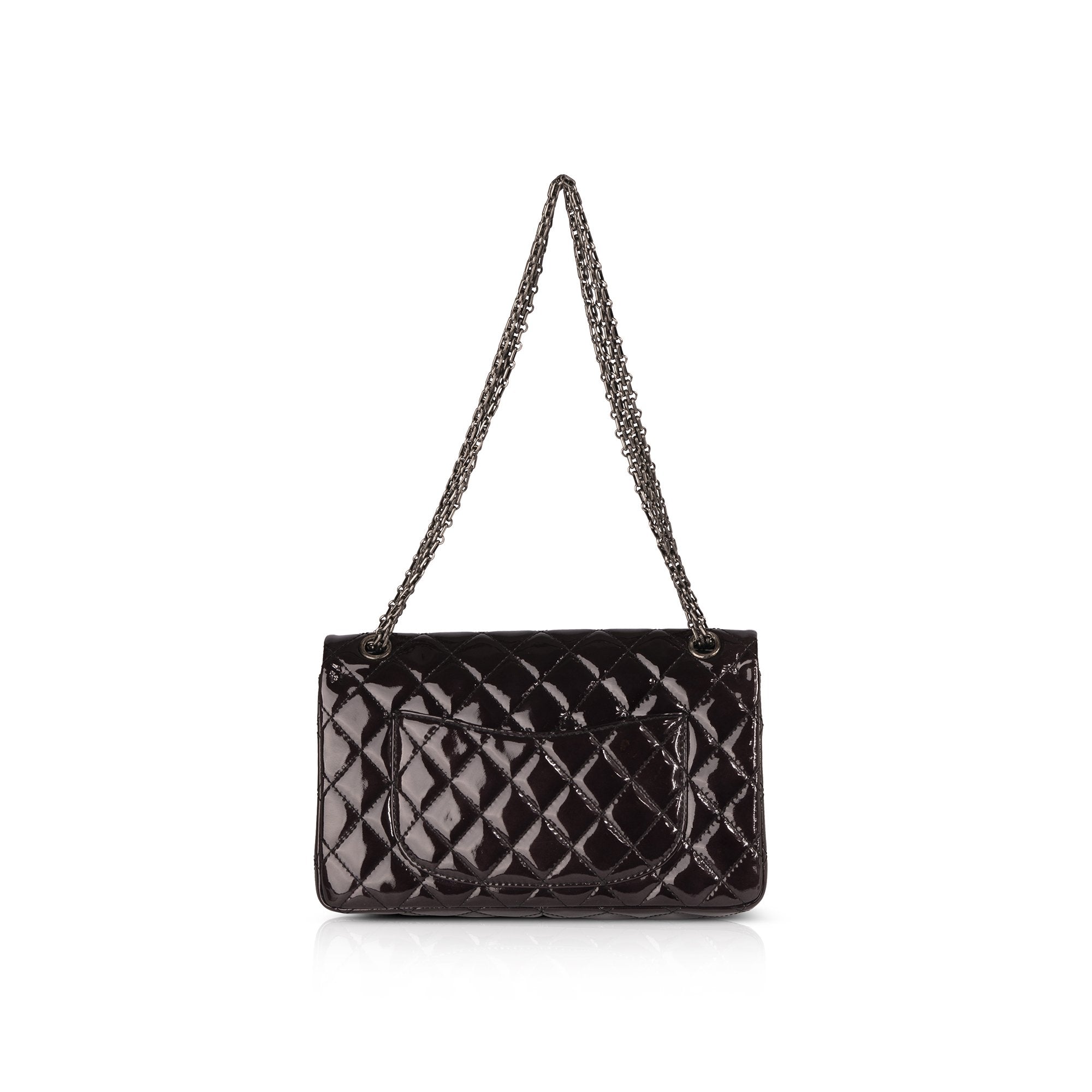 Chanel Patent Leather Reissue 226 Double Flap Bag