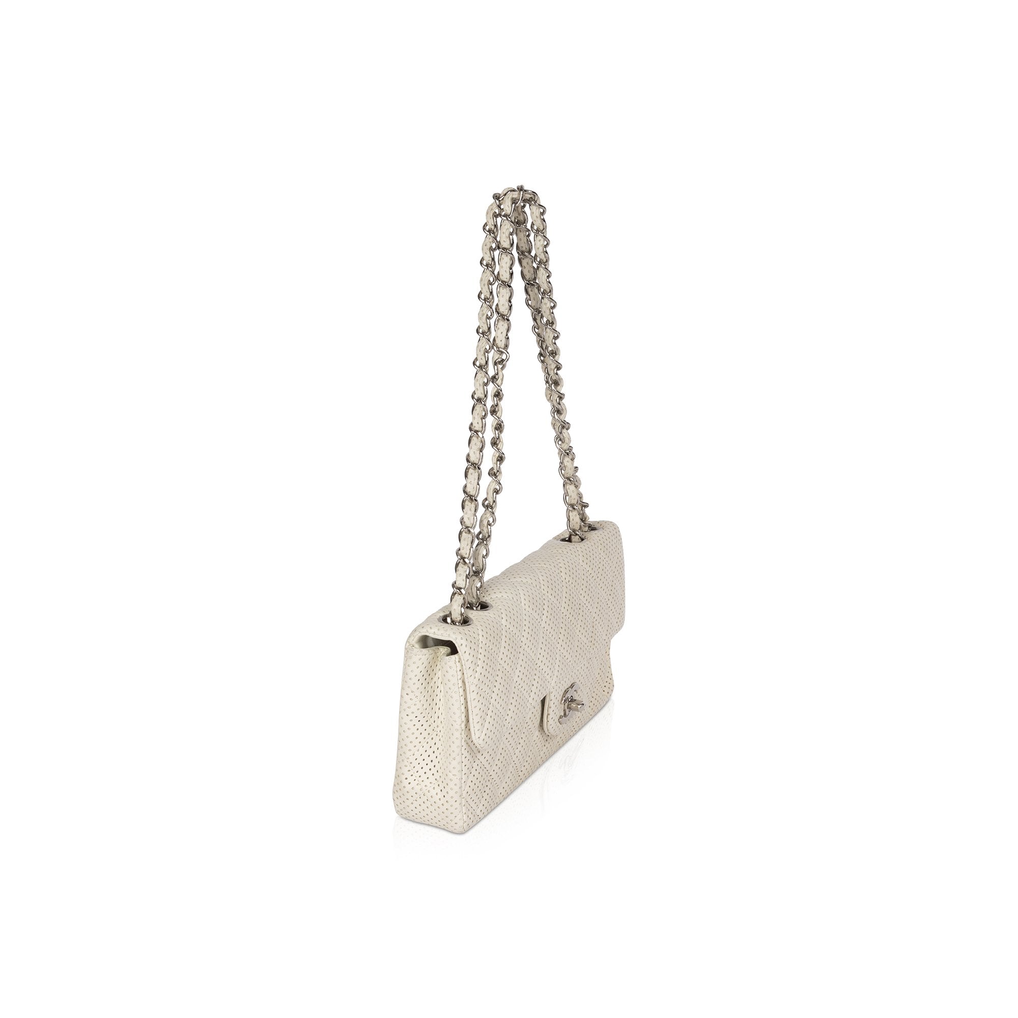 Chanel Perforated E/W Flap Bag