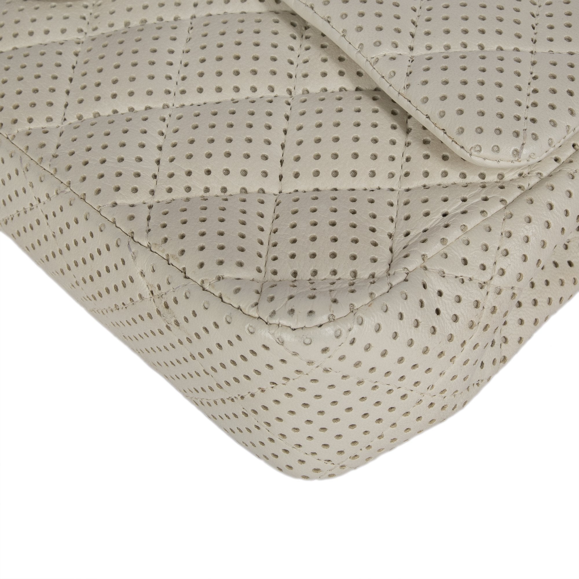 Chanel Perforated E/W Flap Bag
