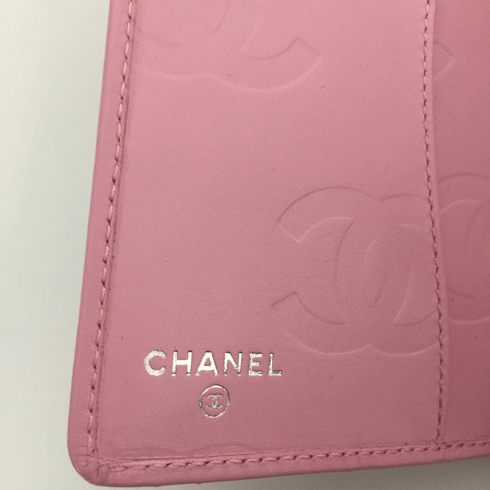 Chanel Pink Cambon Agenda Notebook