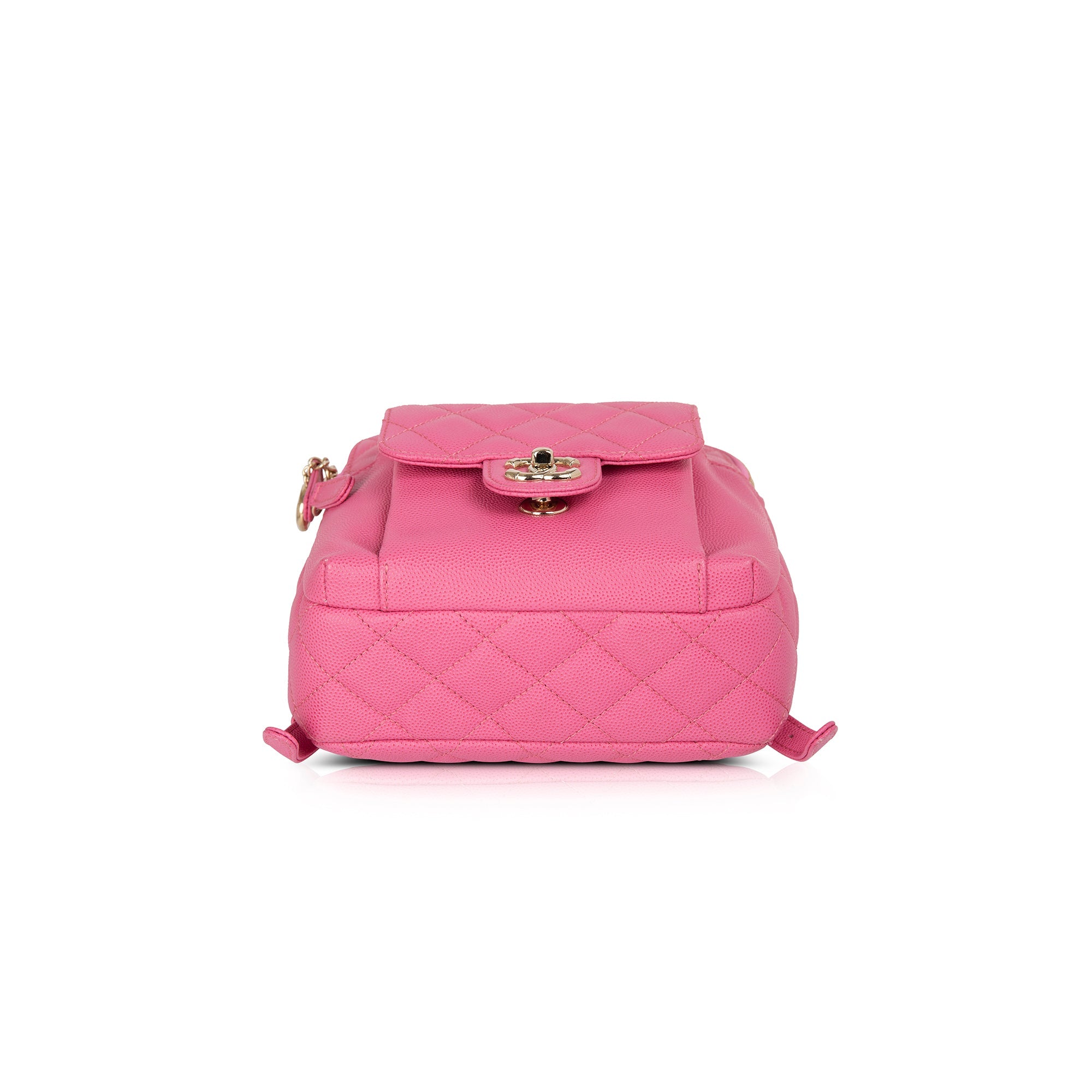 Chanel Pink Caviar CC Day Mini Backpack w/ Authenticity Card