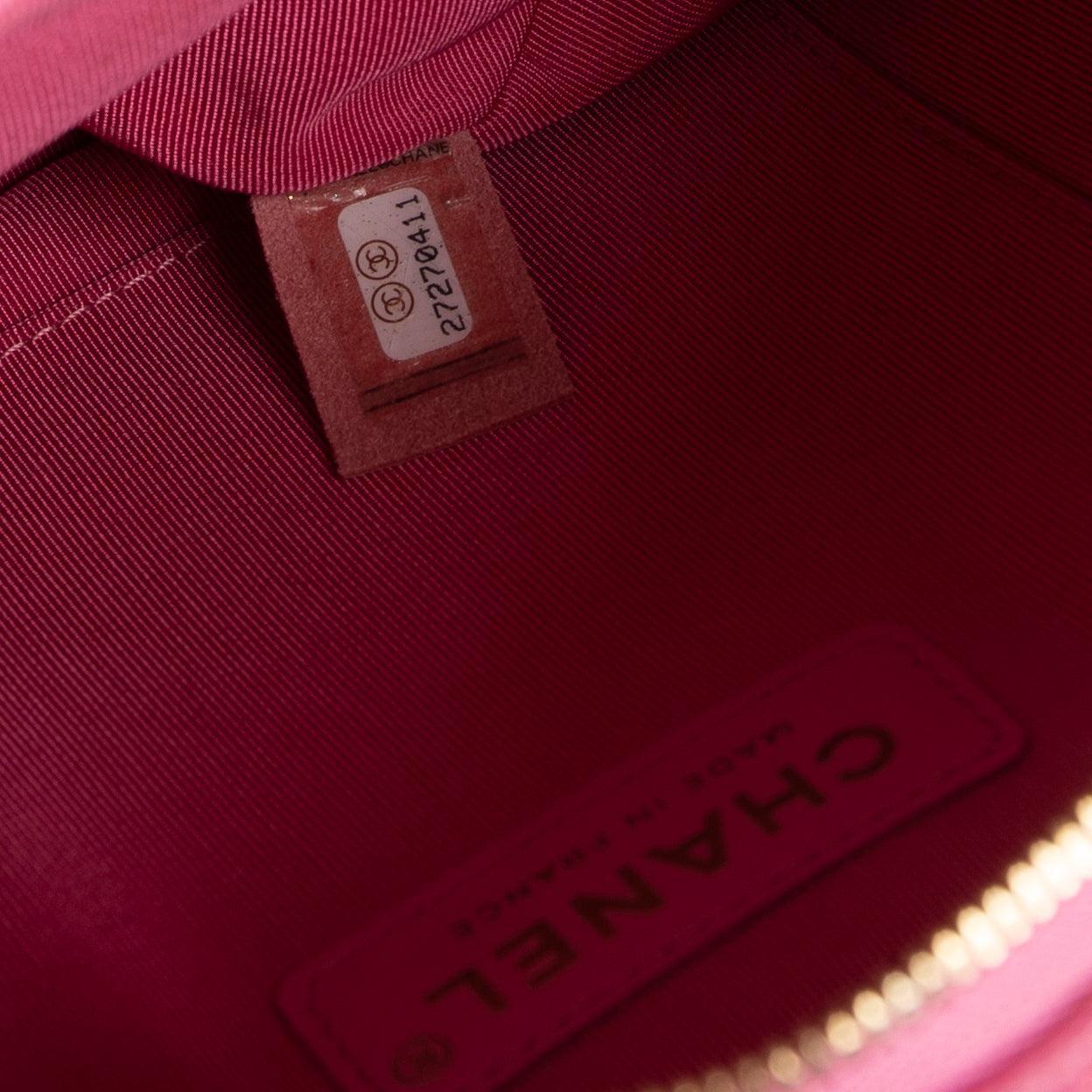 Chanel Pink Caviar CC Day Mini Backpack w/ Authenticity Card