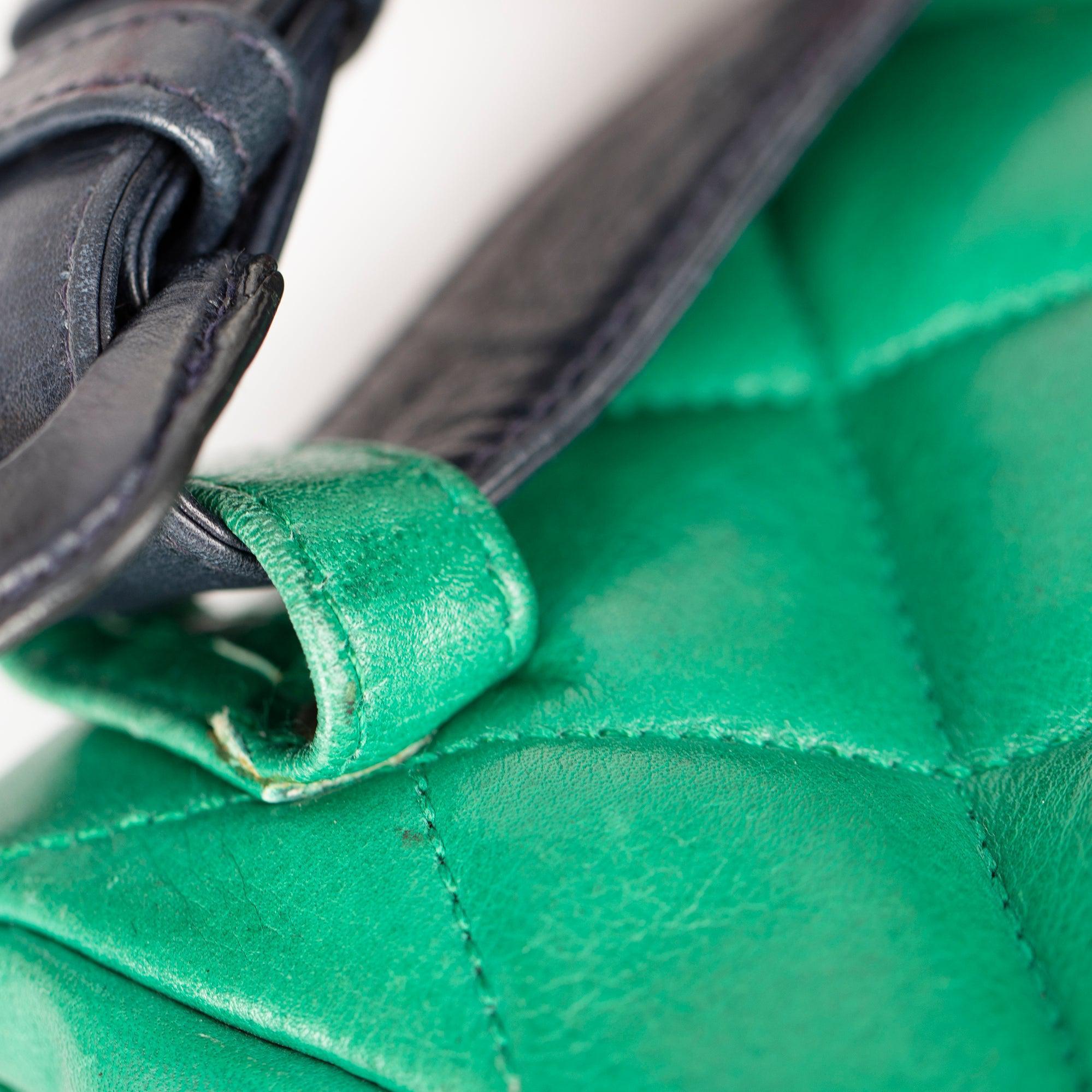 Chanel Quilted Leather Double CC Flap Belt Bag