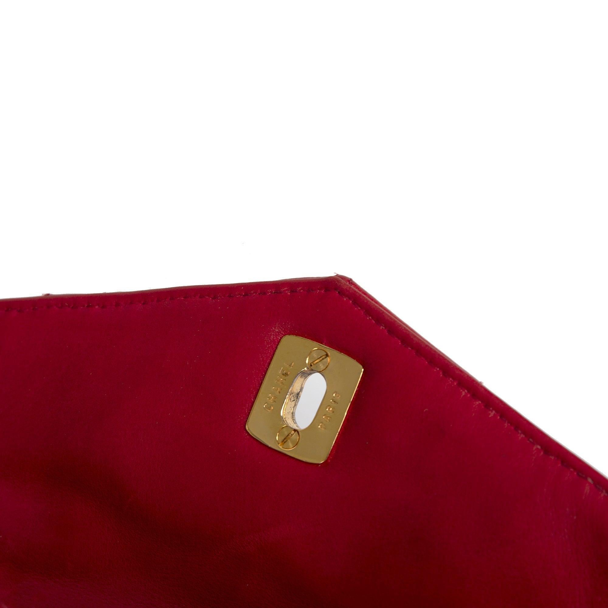 Chanel Quilted Leather Double CC Flap Belt Bag