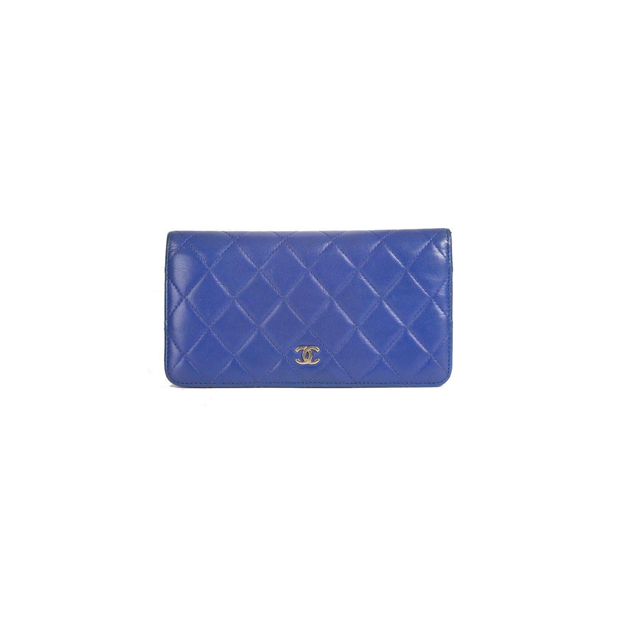 Chanel Quilted Leather Yen Bifold Wallet