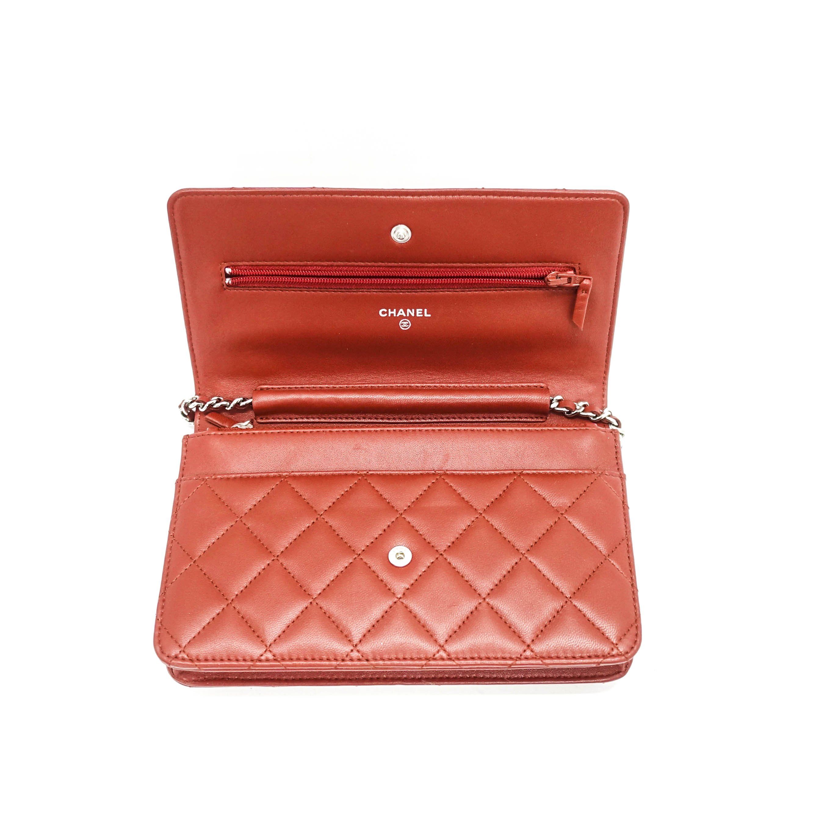 Chanel Quilted Wallet on Chain