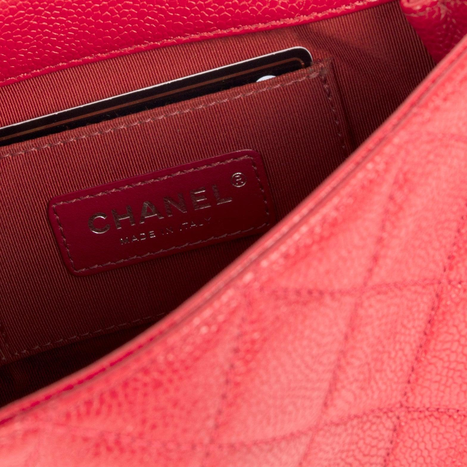 Chanel Red Incognito Square Mini Flap Bag w/ Authenticity Card